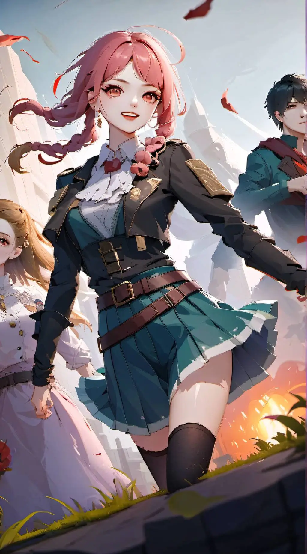 ai character: Kny Apocalypse background