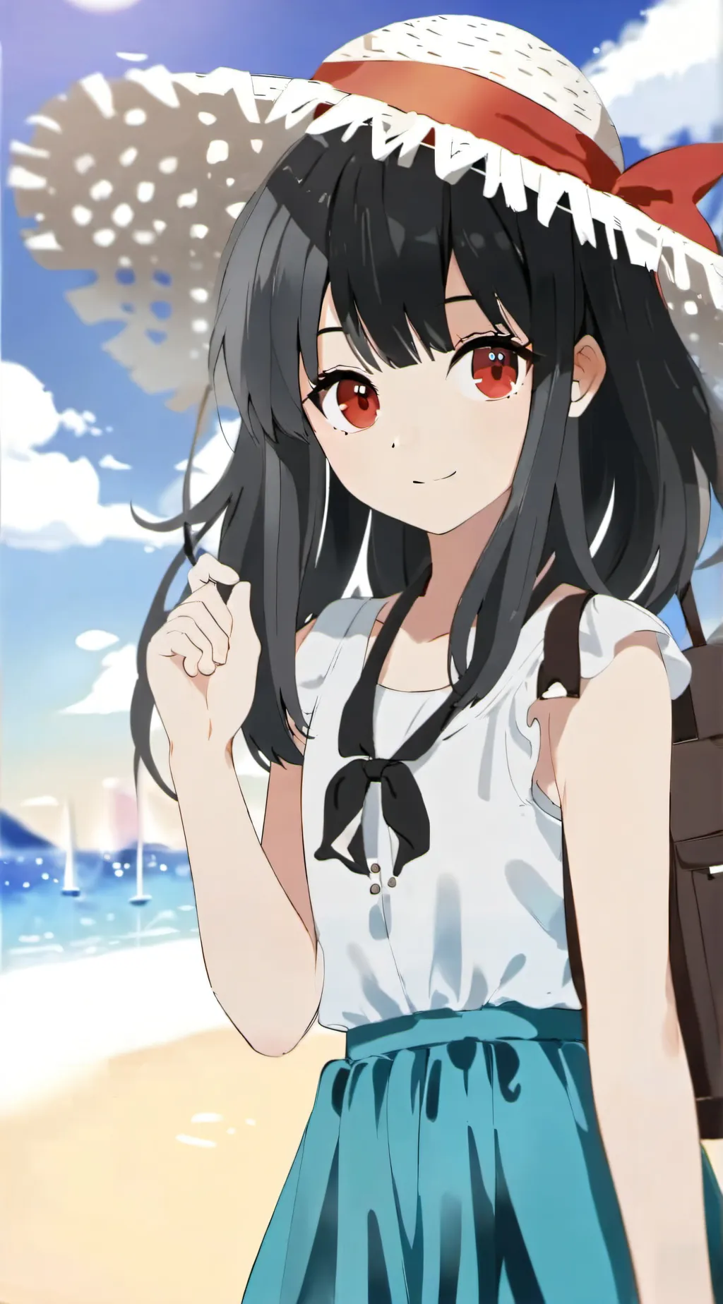 ai character: Tomato background
