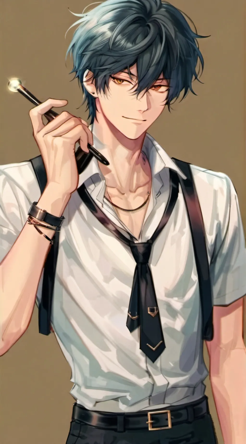 ai character: ~Leon~ background