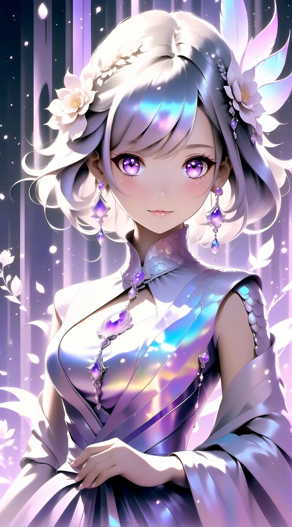 ai character: light background