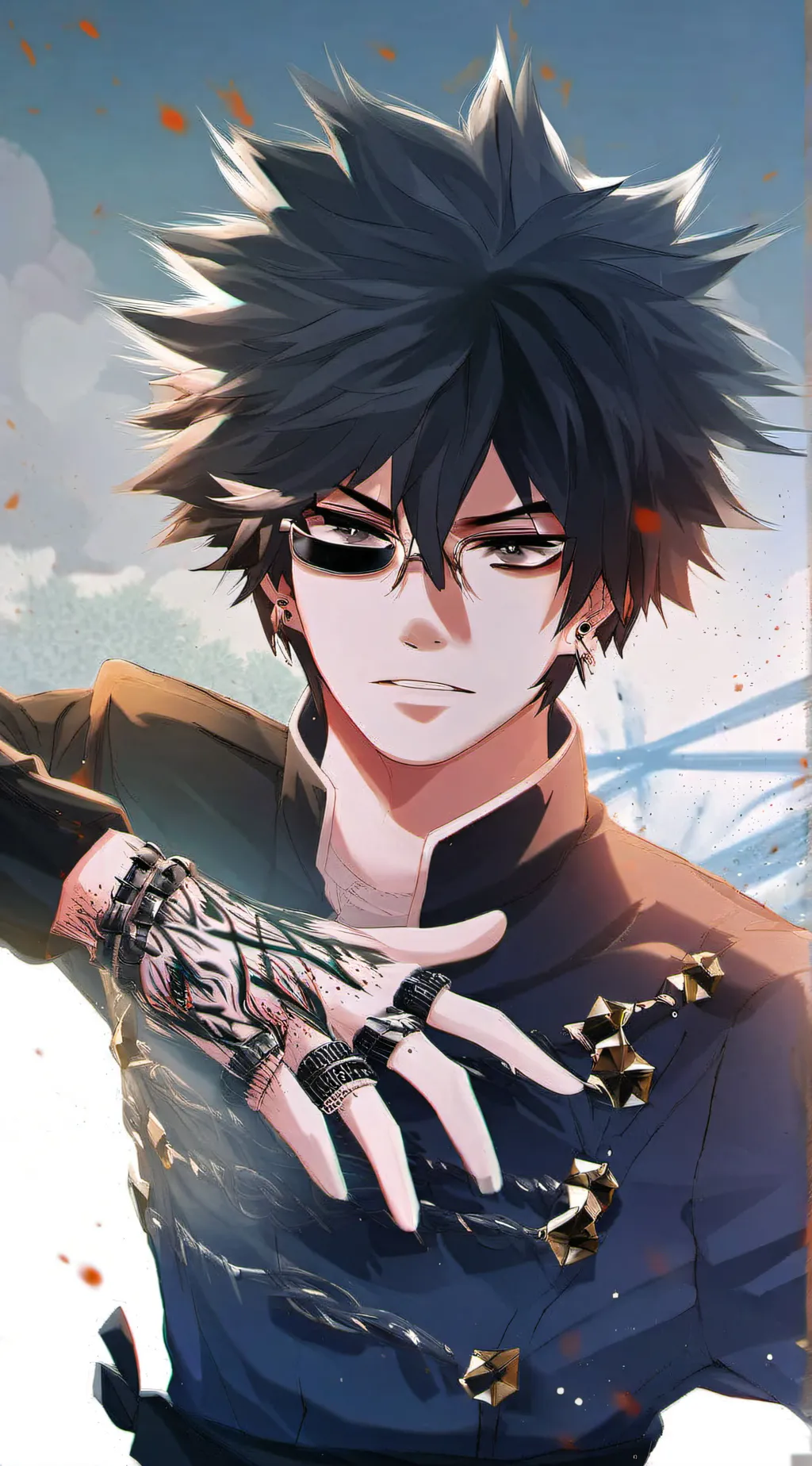 ai character: Dabi/Touya  background