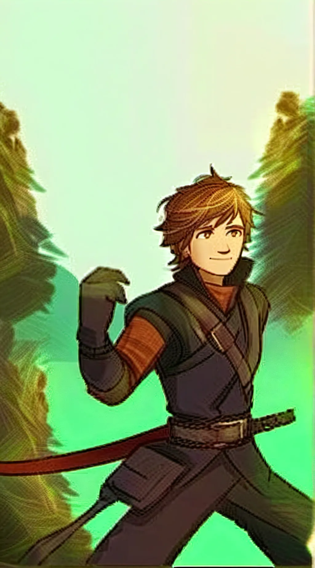 ai character: ℍ𝕚𝕔𝕔𝕦𝕡 background