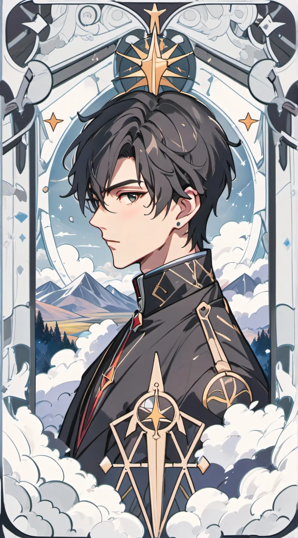 ai character: Max background