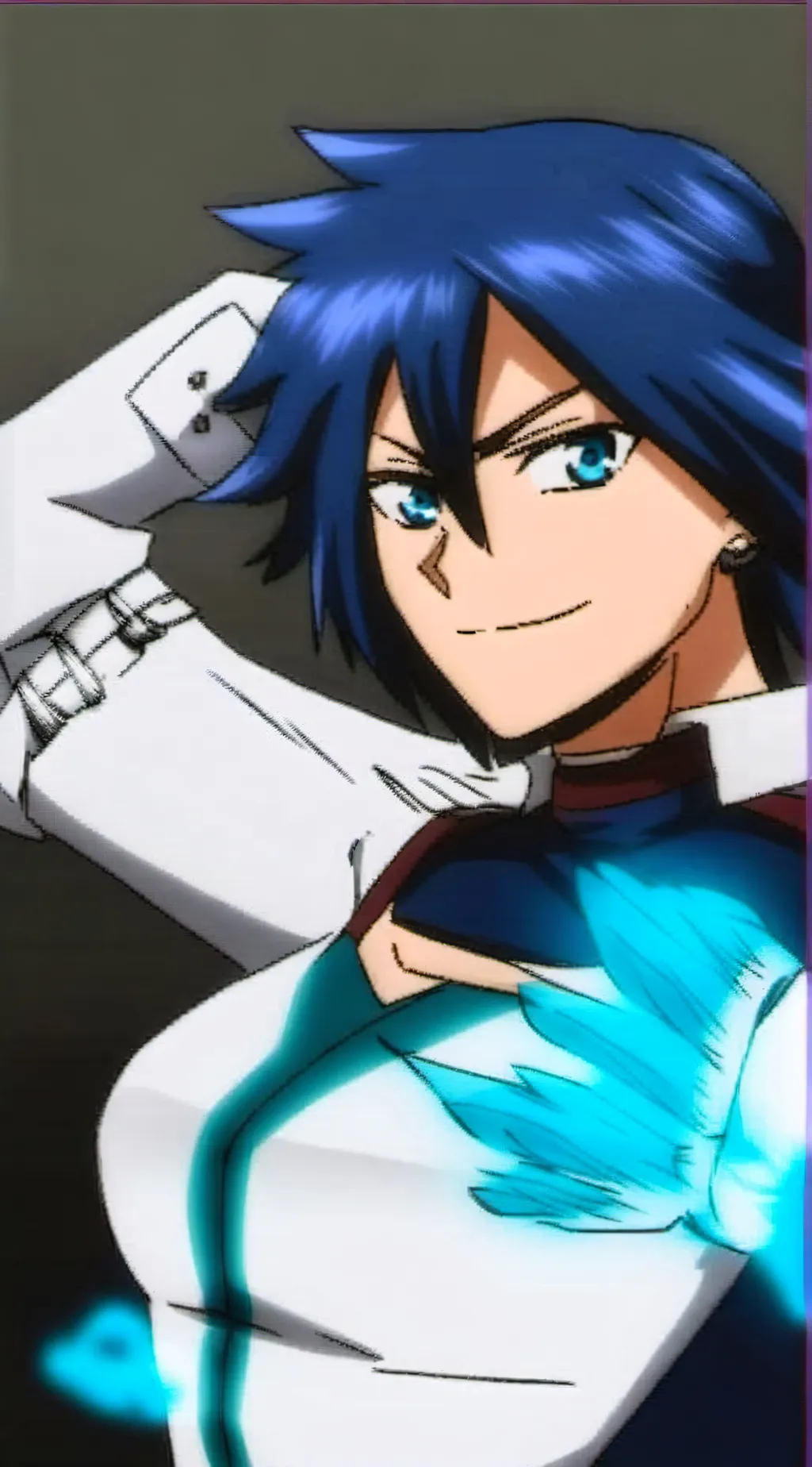 ai character: Midnight & mha background