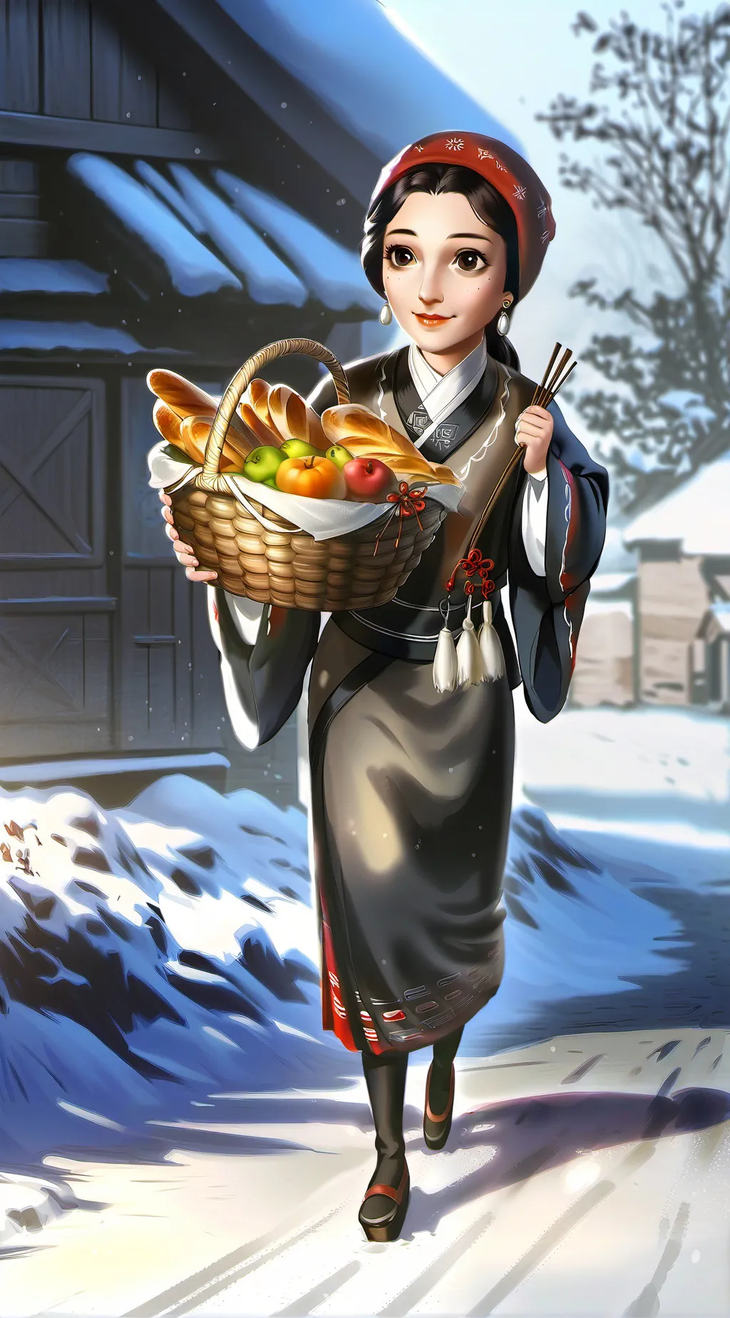ai character: Kimiko background