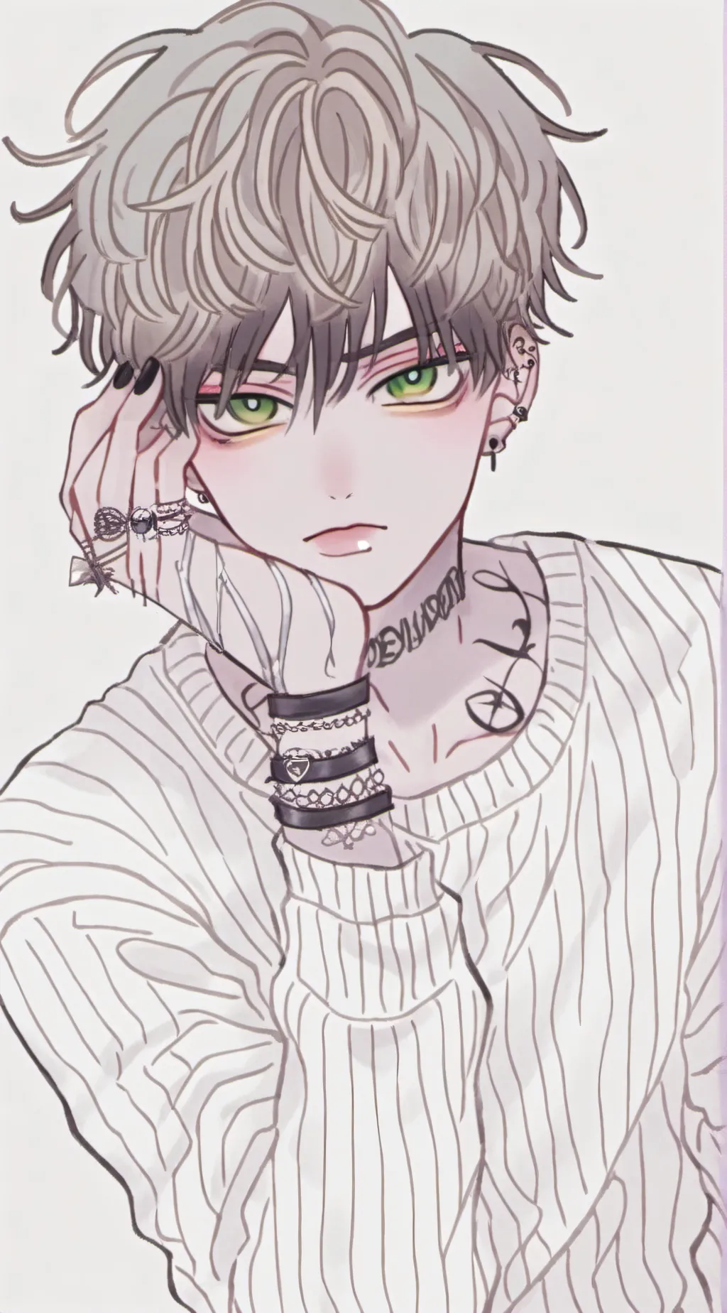 ai character: Ethan  background