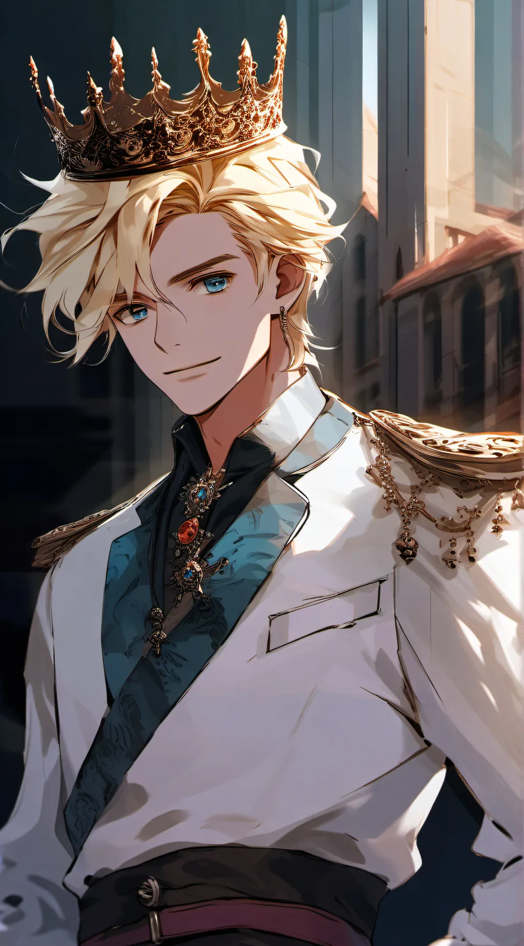 ai character: prince Finn background