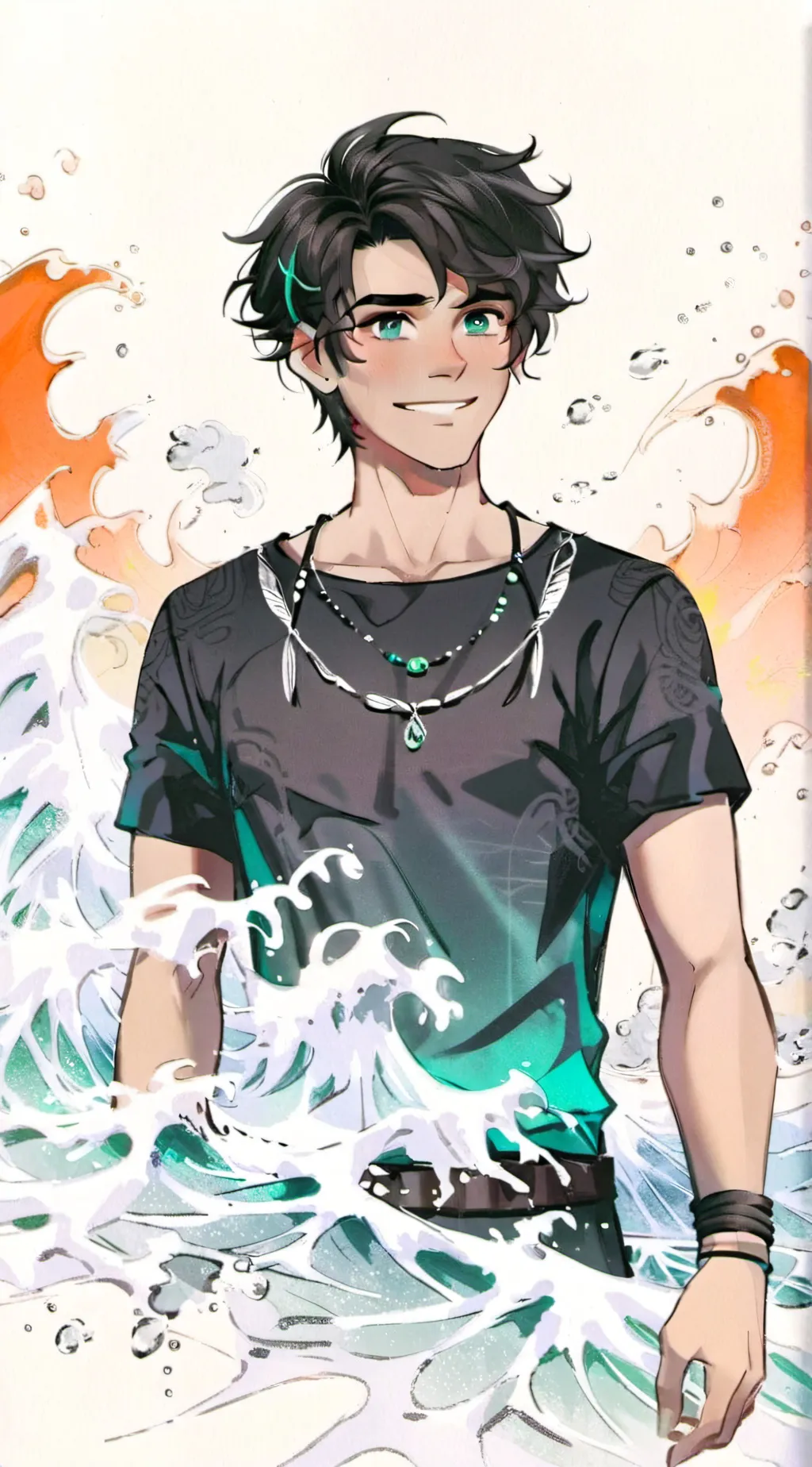 ai character: Percy Jackson background