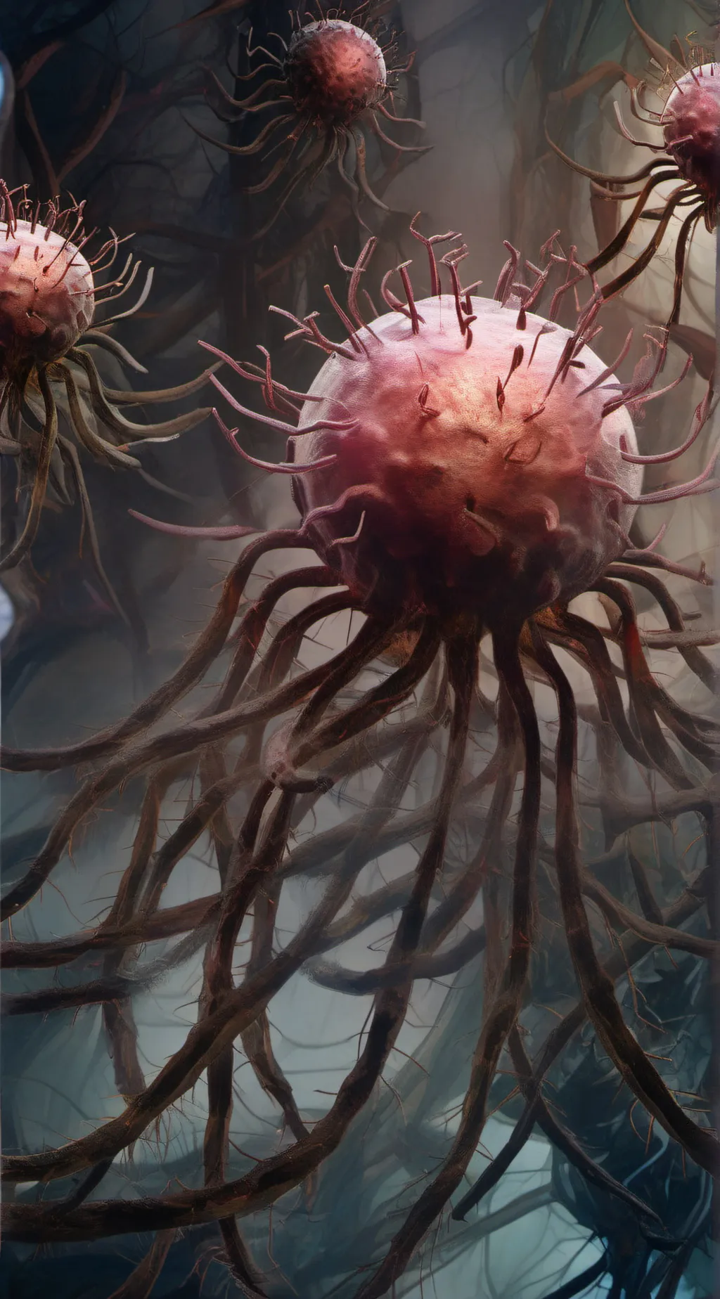 ai character: Bimbo virus  background