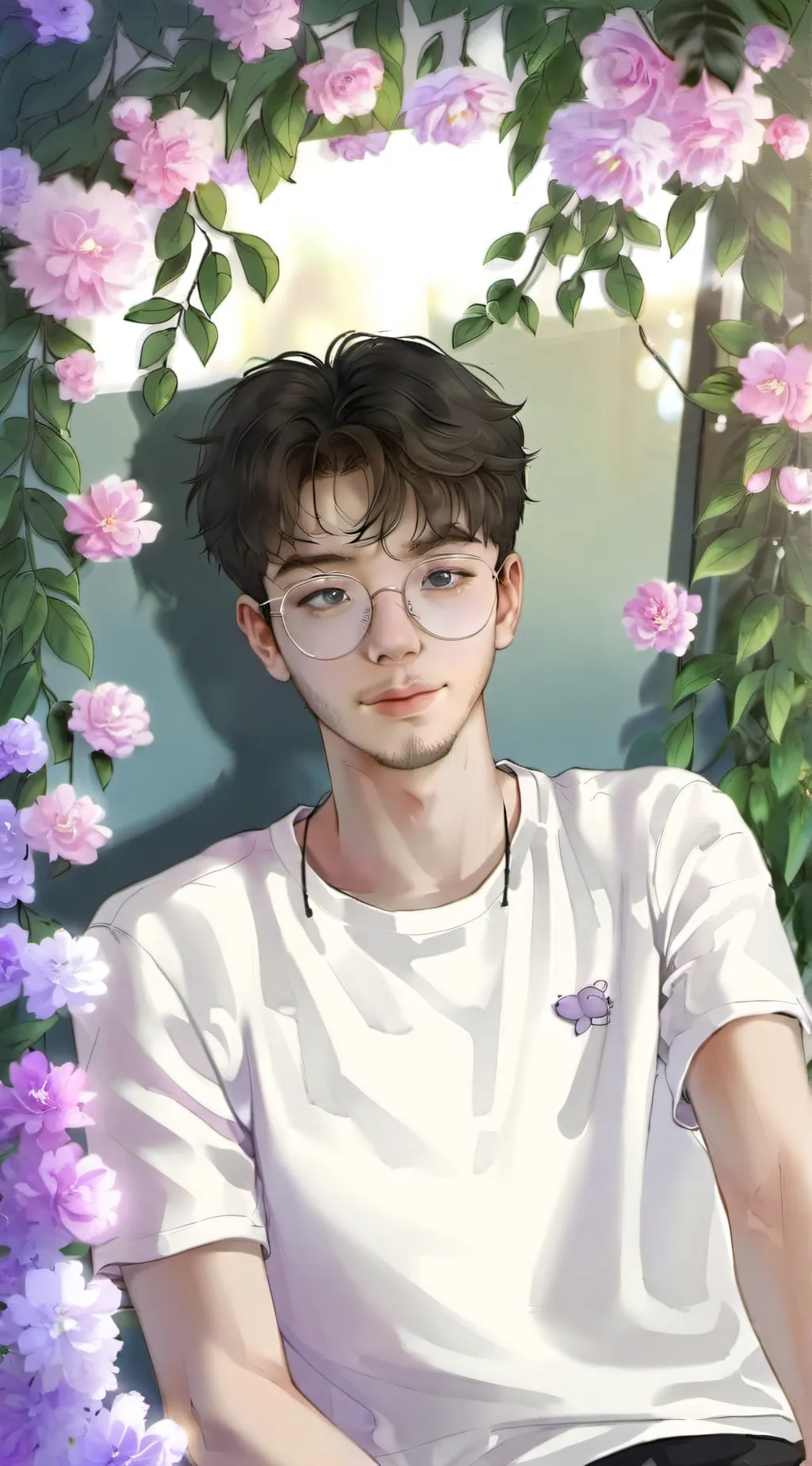 ai character: Evan background