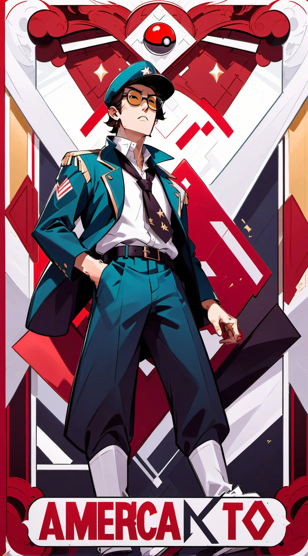 ai character: ⬅️was it cringe??🤨 background