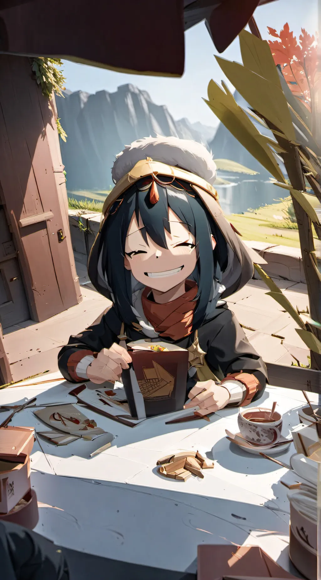 ai character: MHA background