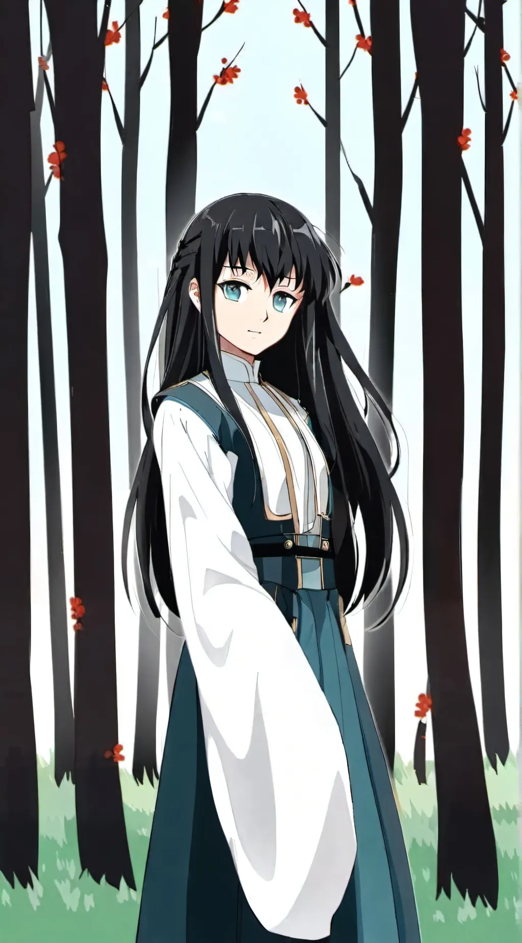 ai character: Demon Muichiro background