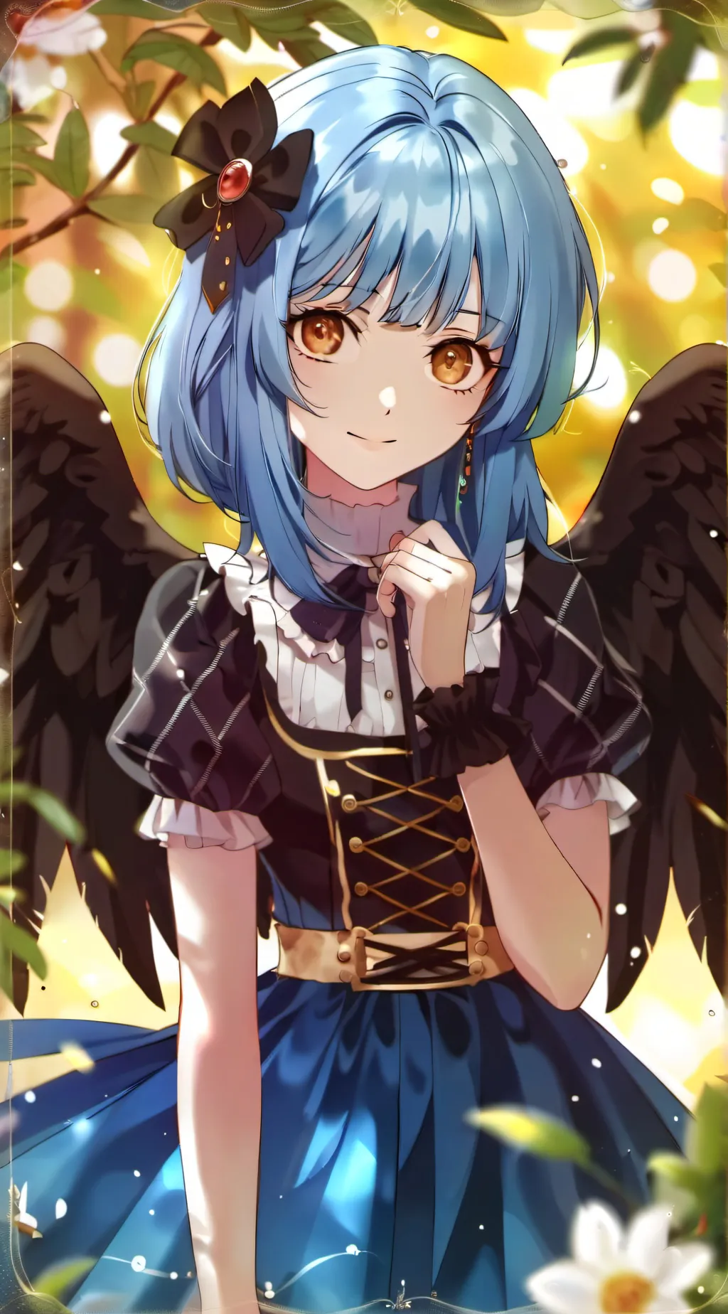 ai character: bark angel background