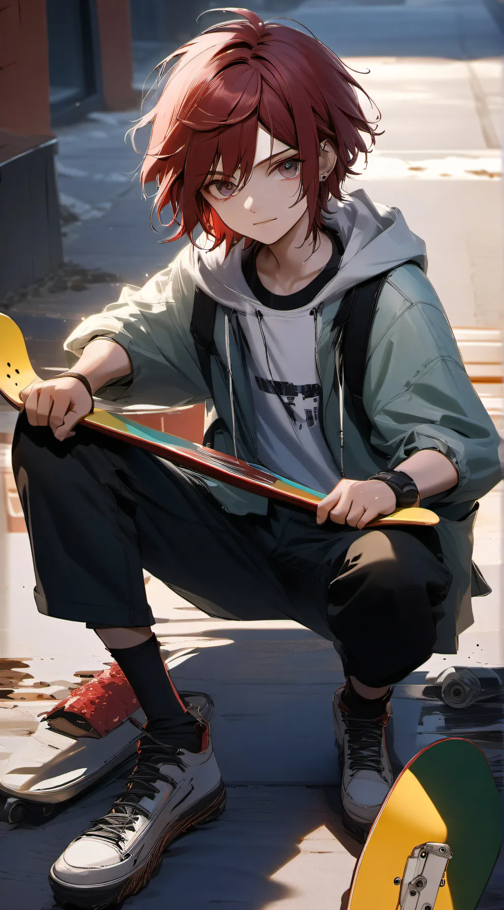ai character: P background