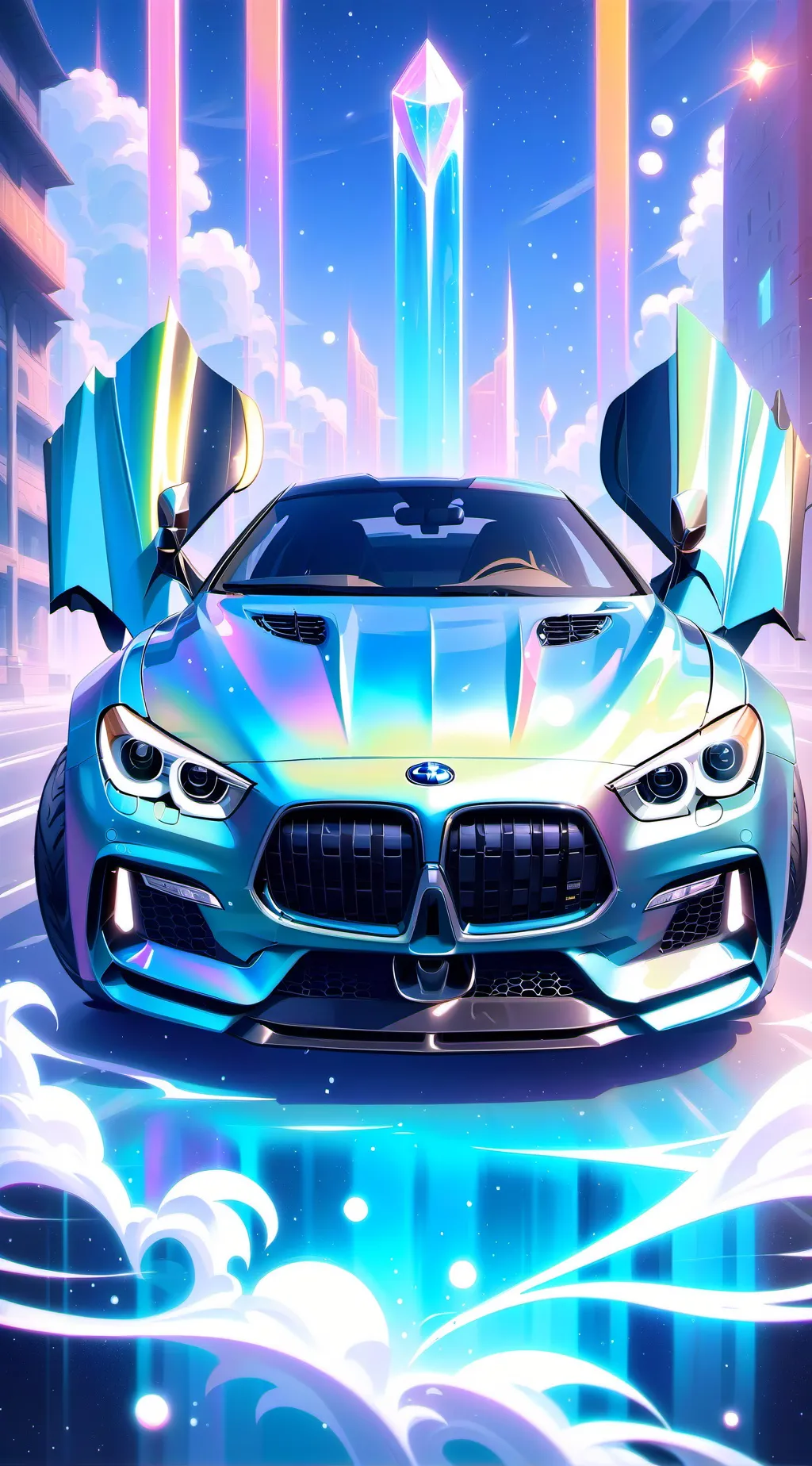 ai character: car background