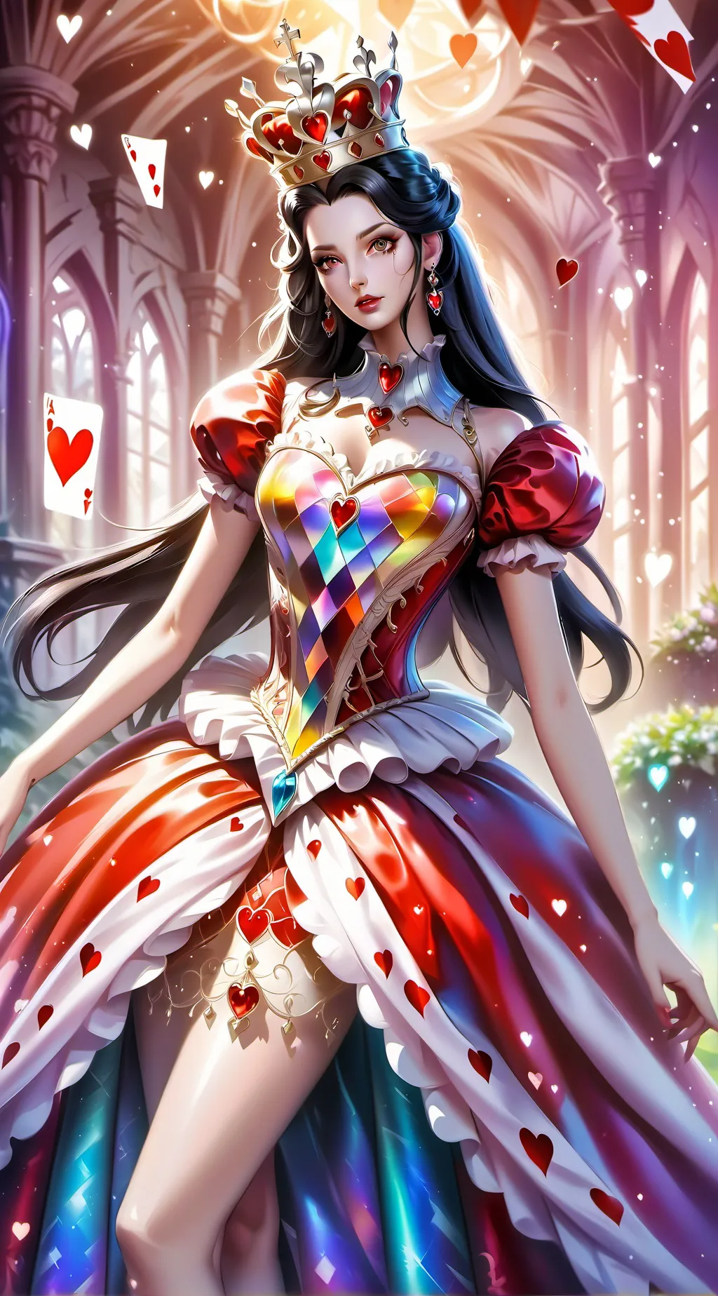 ai character: Ember👸 ❤️  background