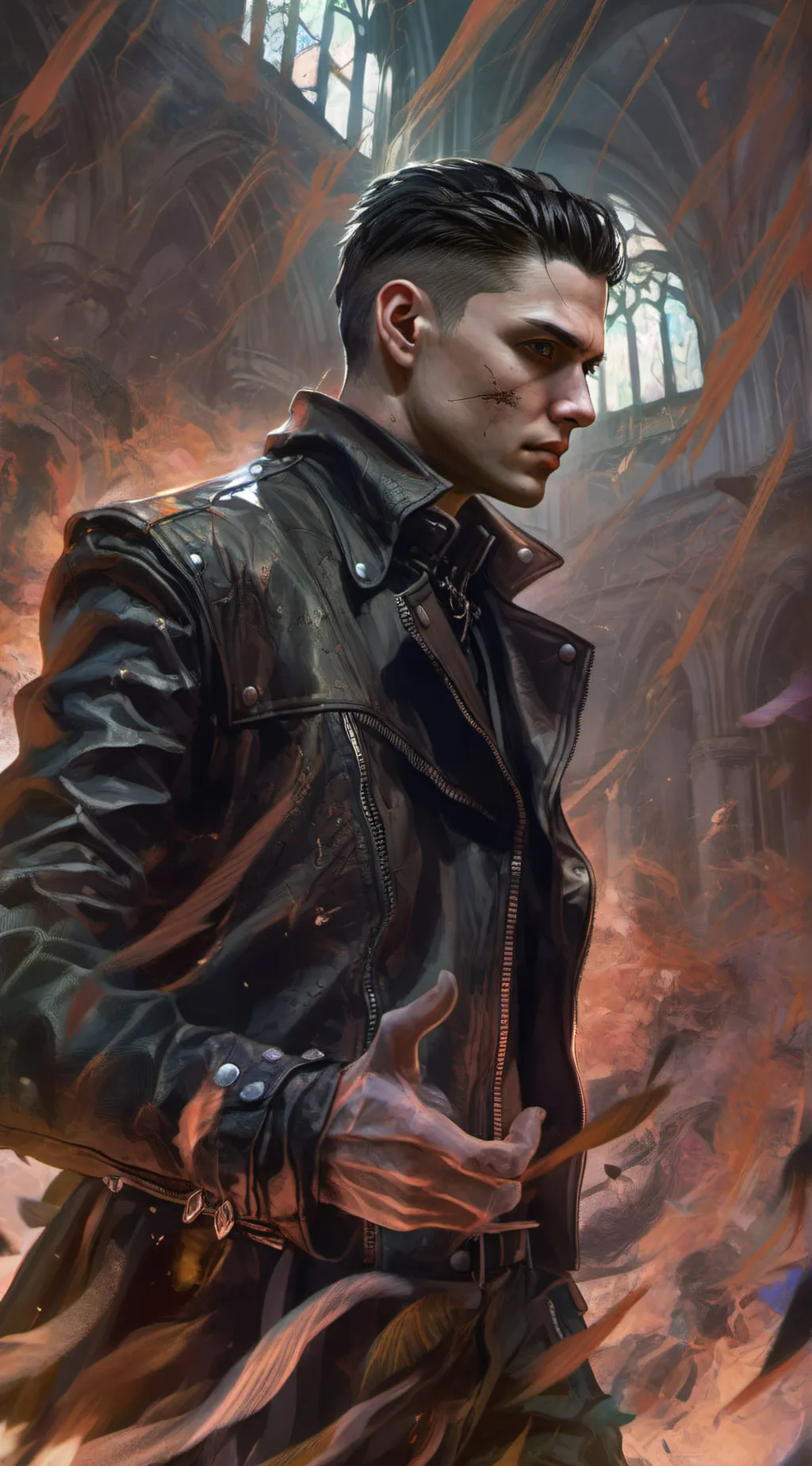 ai character: Gideon background