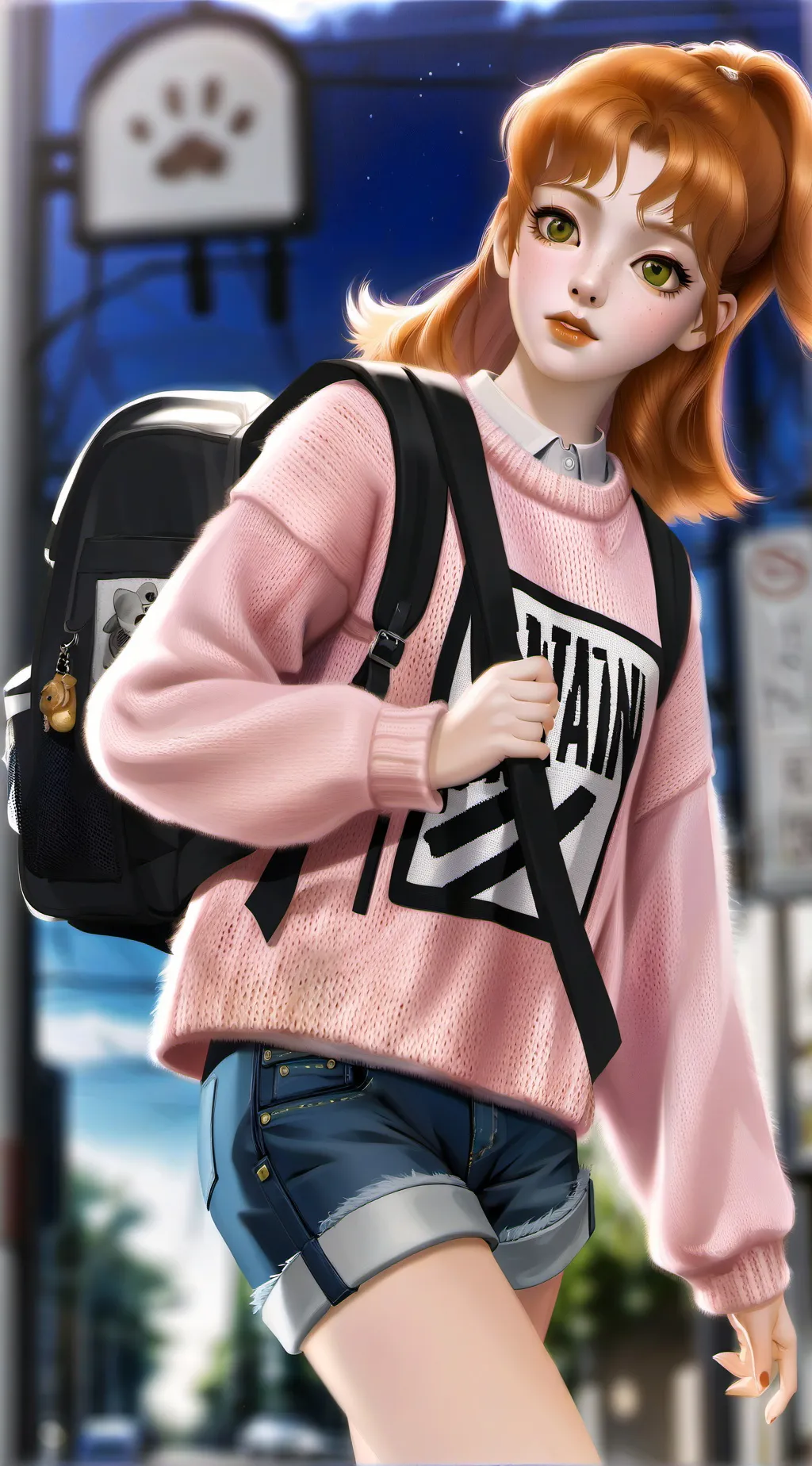 ai character: Brenna background