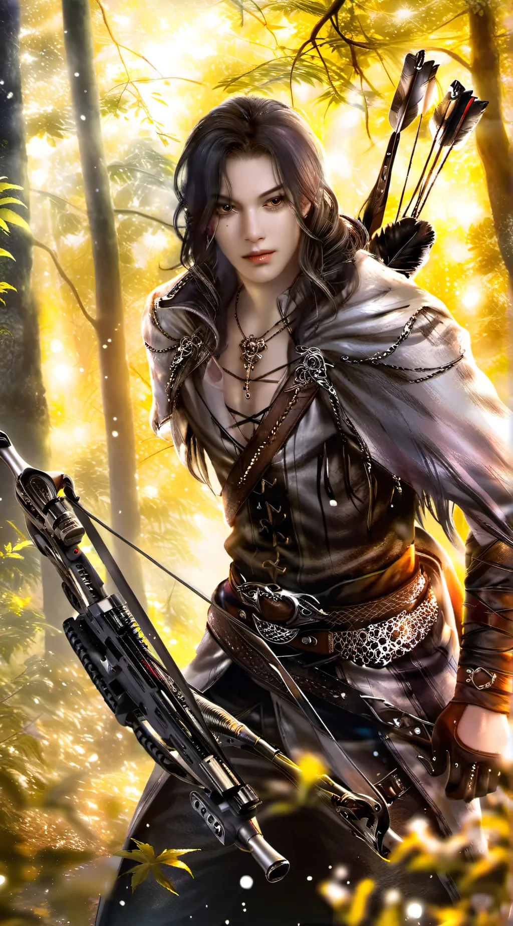 ai character: Arrow background
