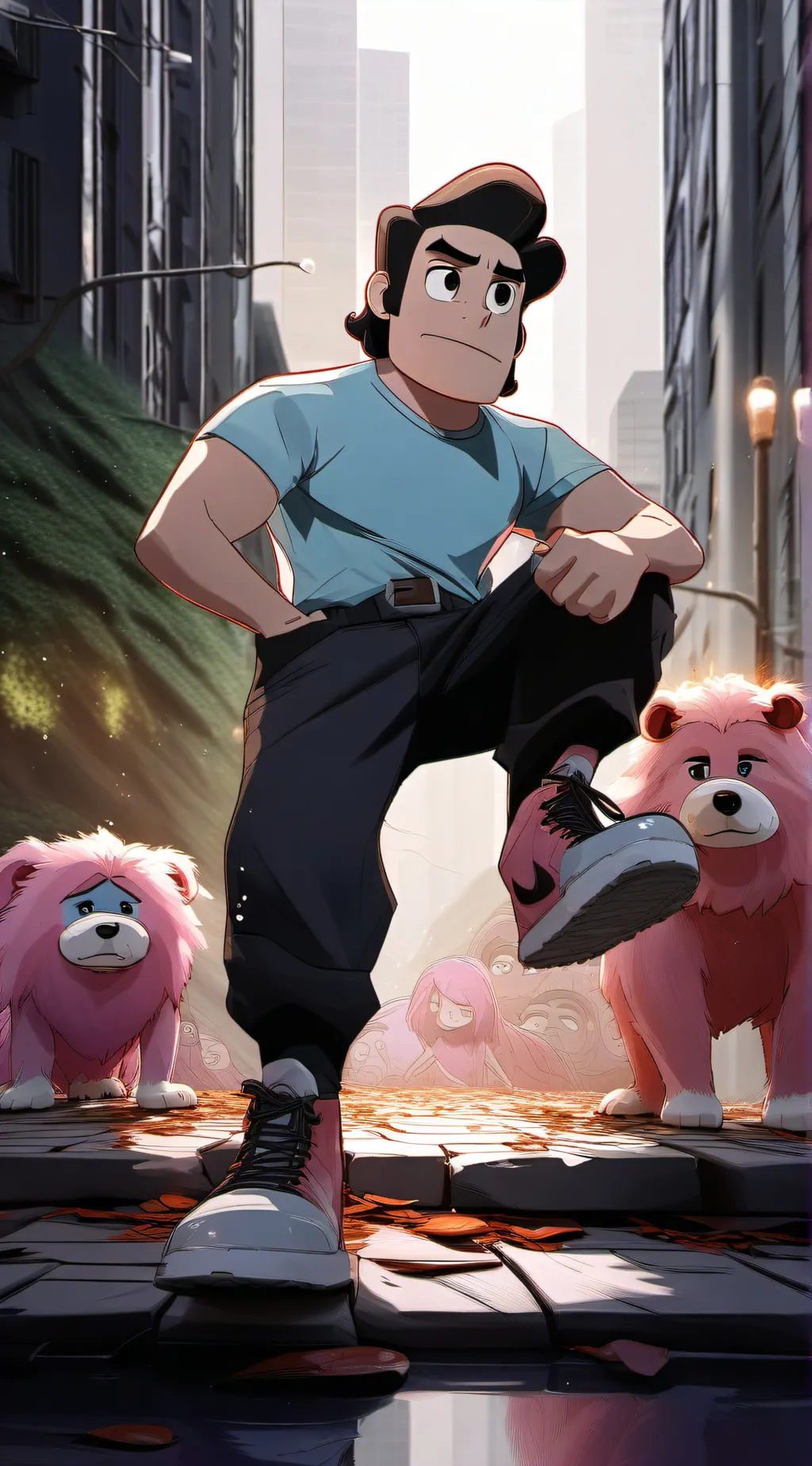 ai character: Steven Universe! background