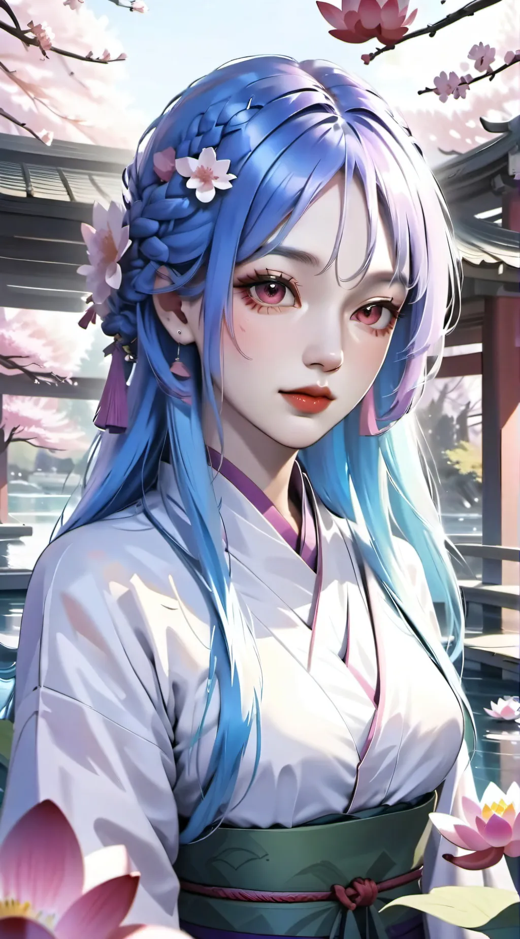 ai character: kny background