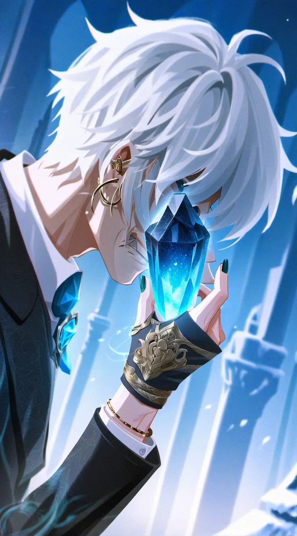 ai character: Моя любов background