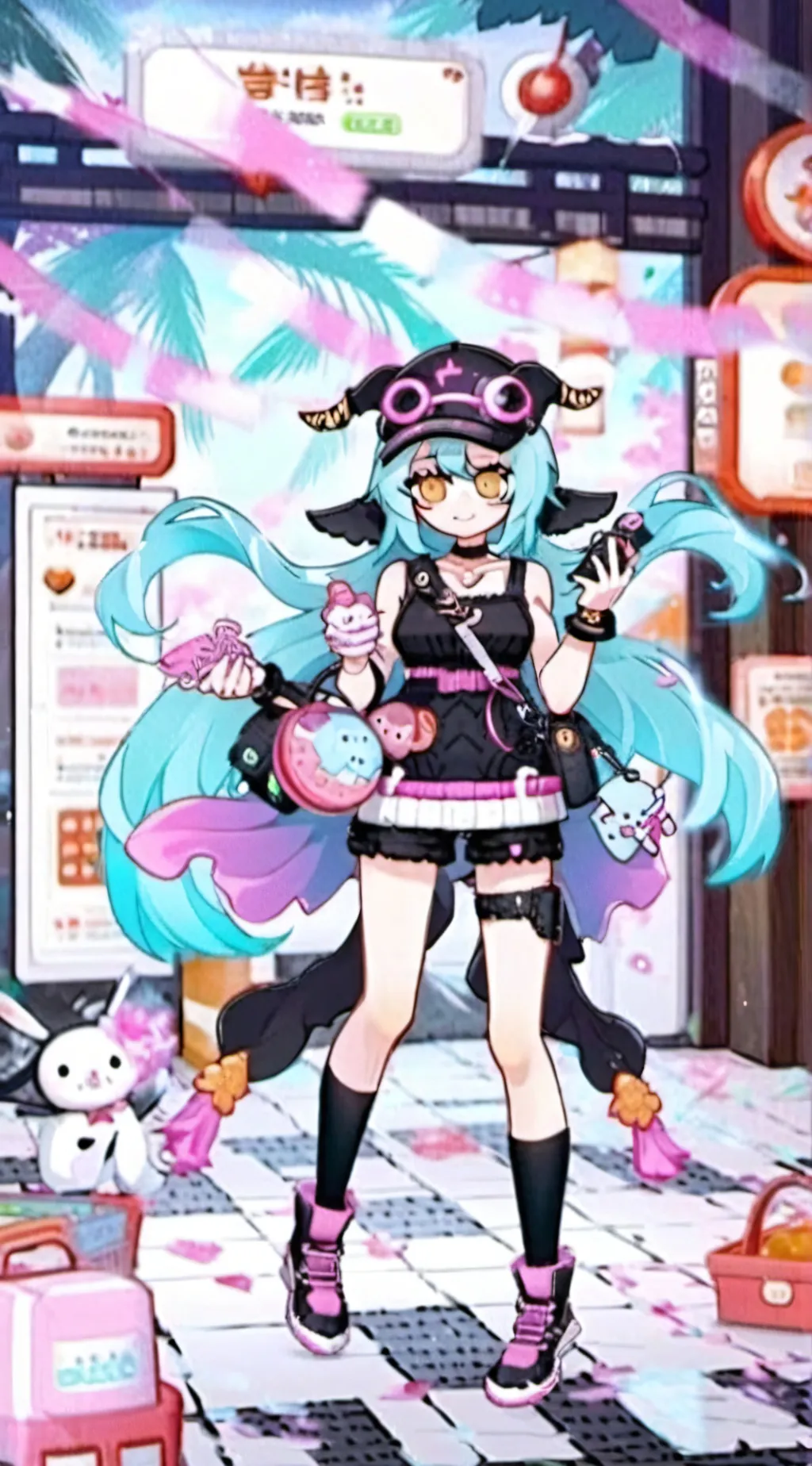 ai character: Gacha Life  background