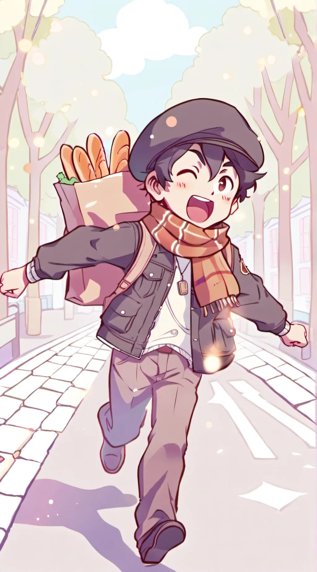 ai character: Jony background