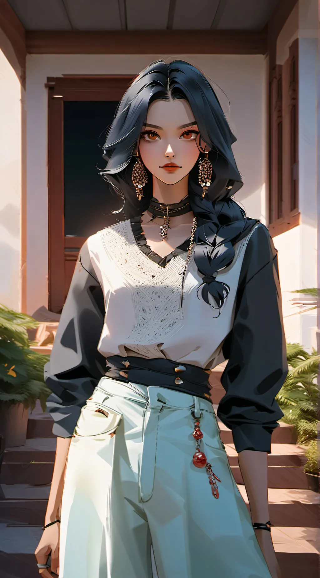 ai character: ~☆<Ellie>☆~ background