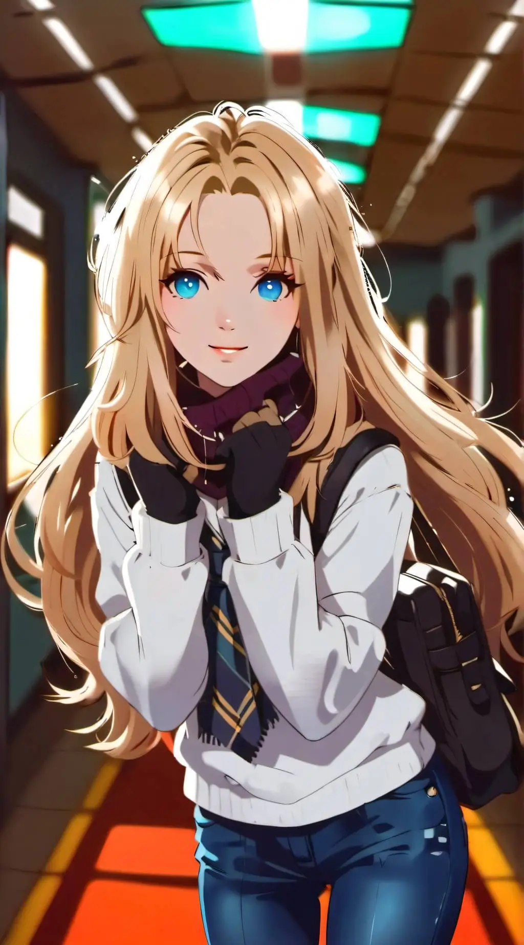 ai character: Anna background