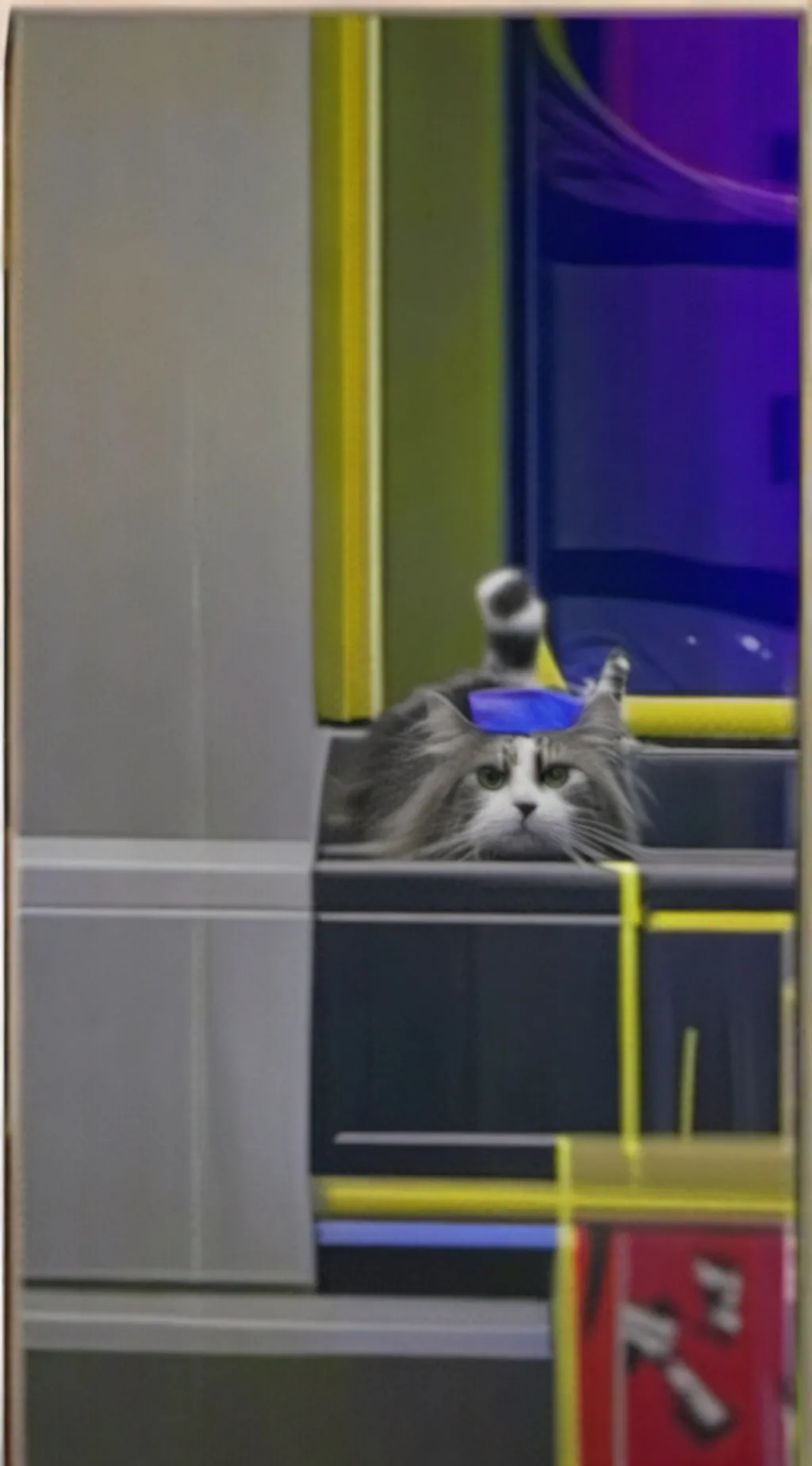 ai character: Ellie (crazy/cat) background