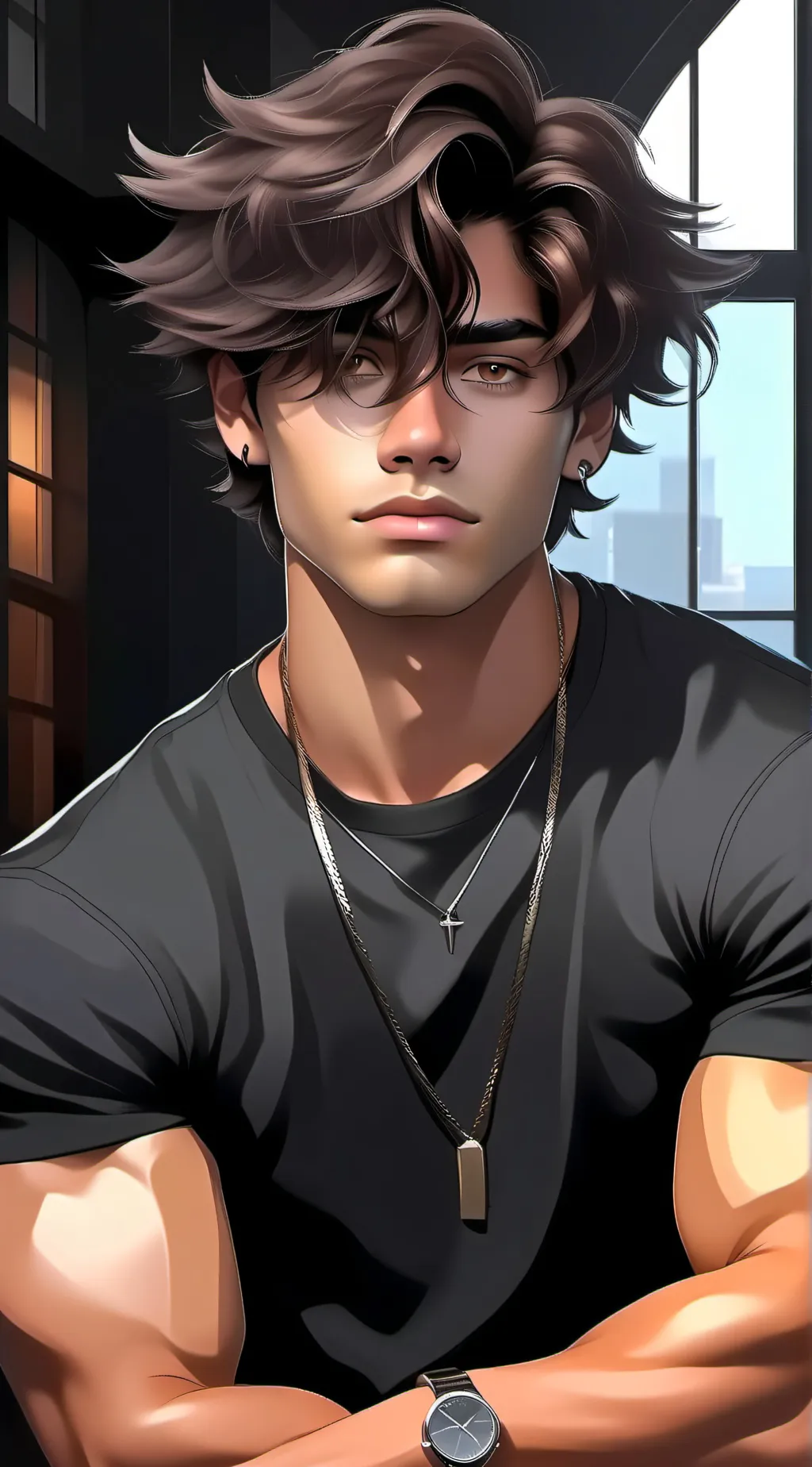 ai character: Brayne background