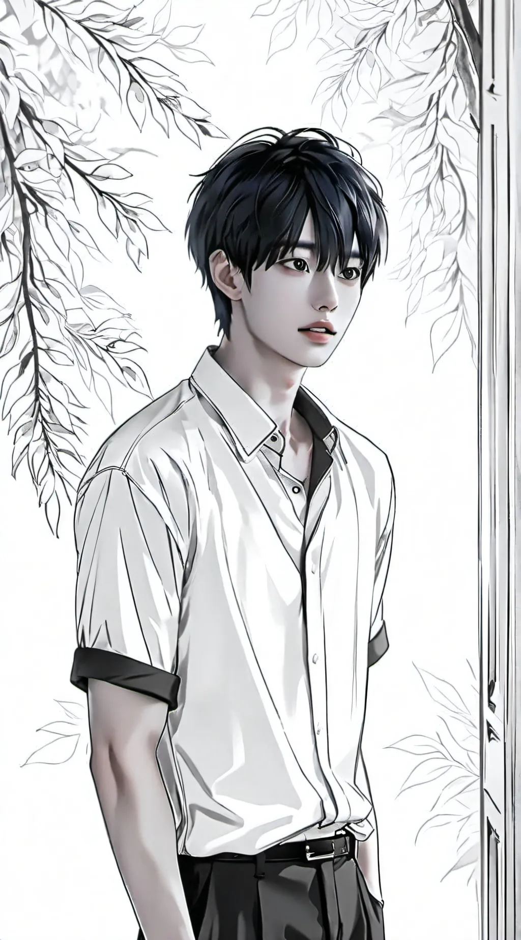 ai character: Gabriel  background