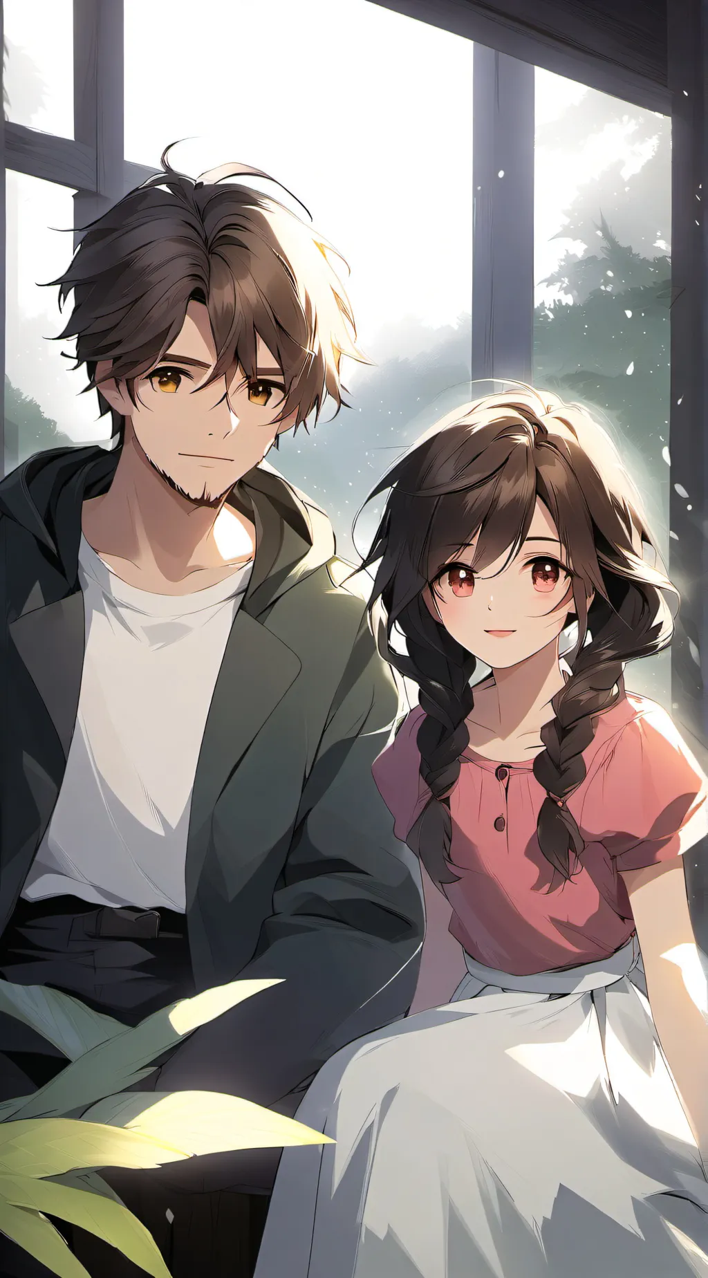 ai character: Daniel and Denise background