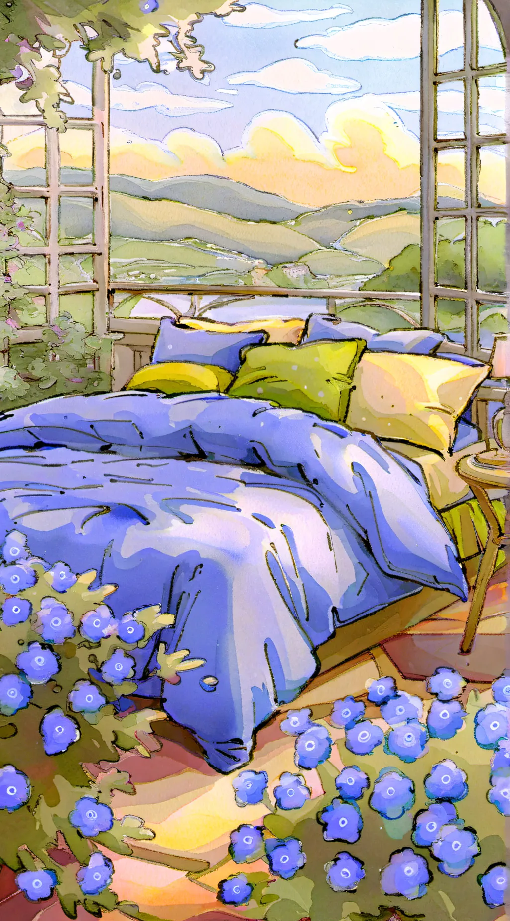 ai character: ✨Mha Sleepover✨ background