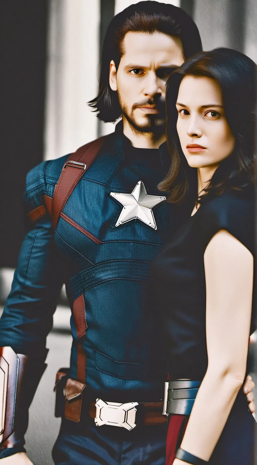 ai character: marvel background