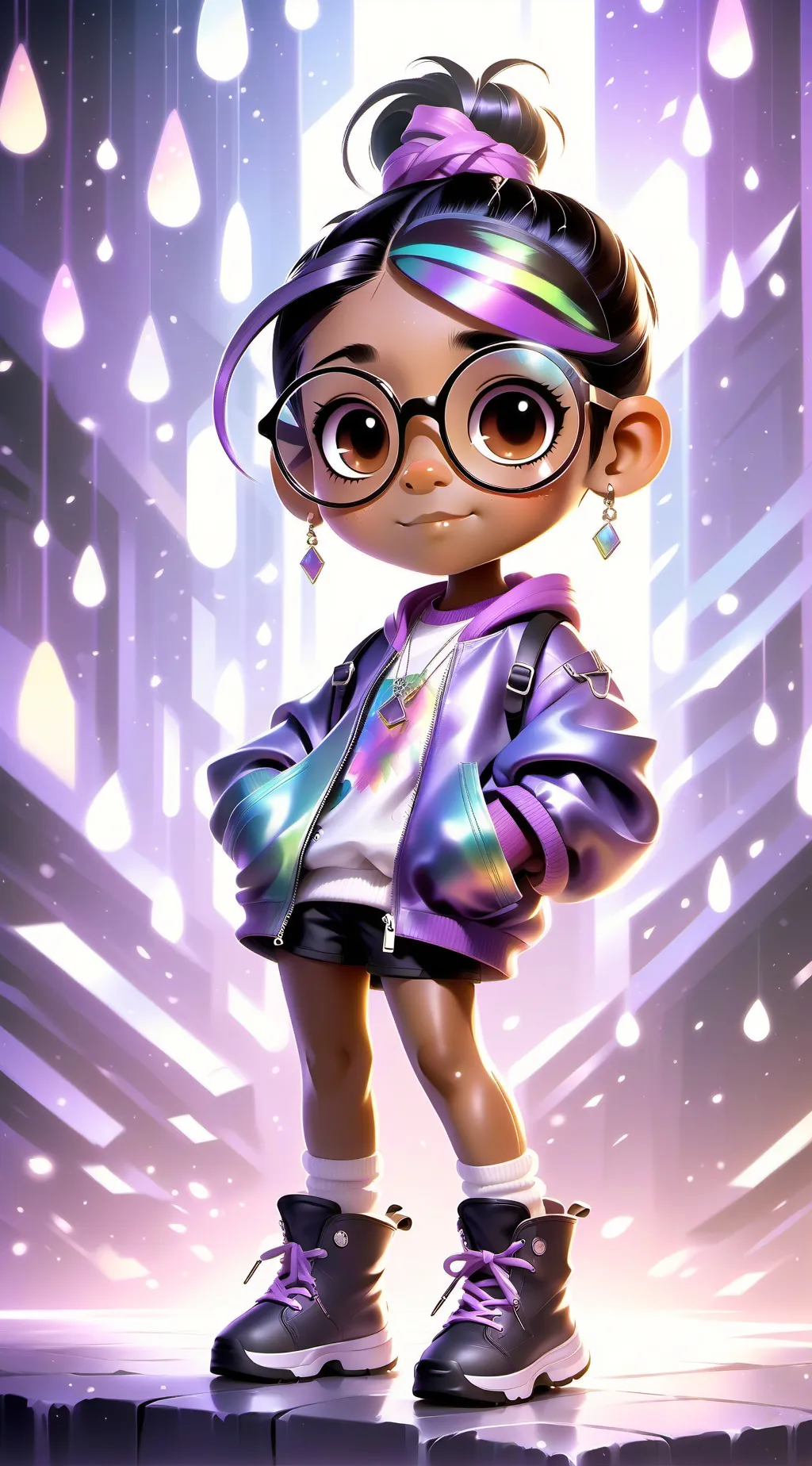 ai character: Leah background