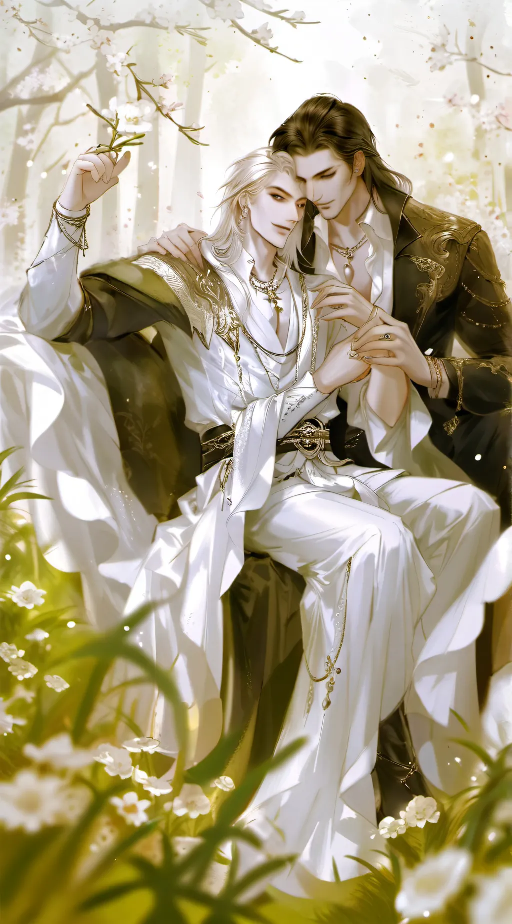 ai character: Adam and leo background