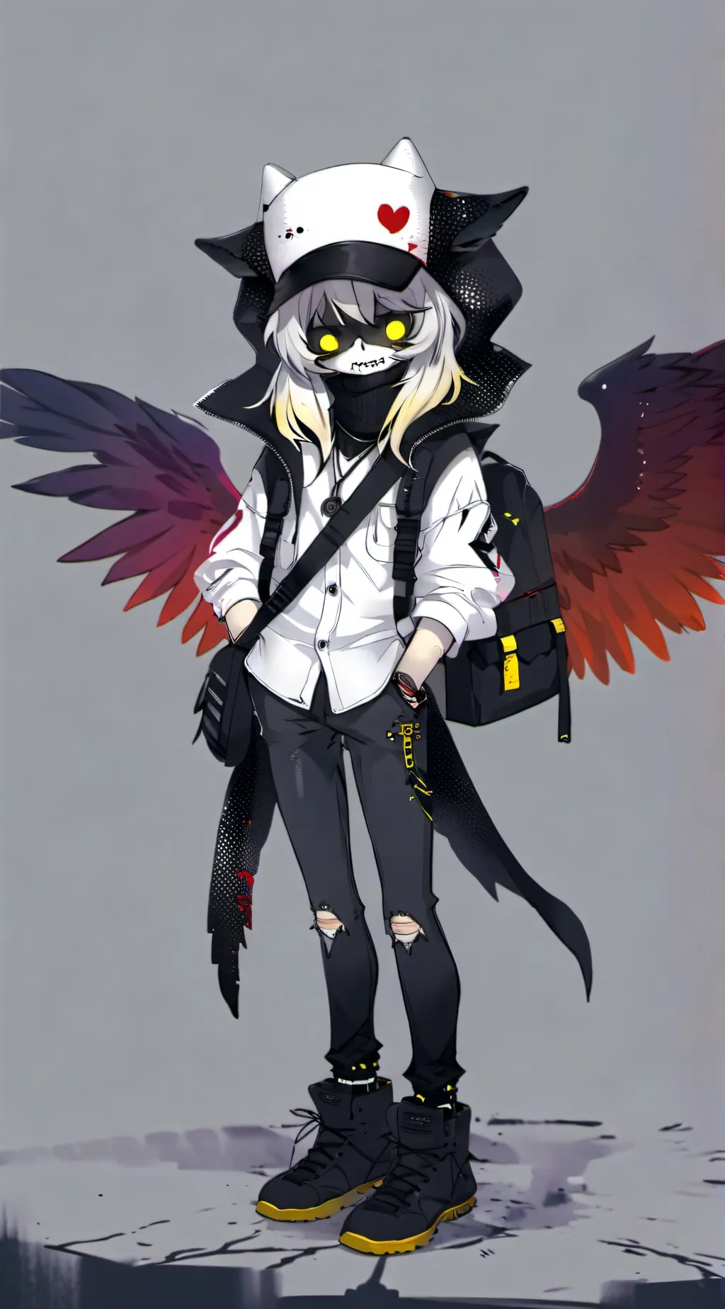 ai character: Murder drones! background
