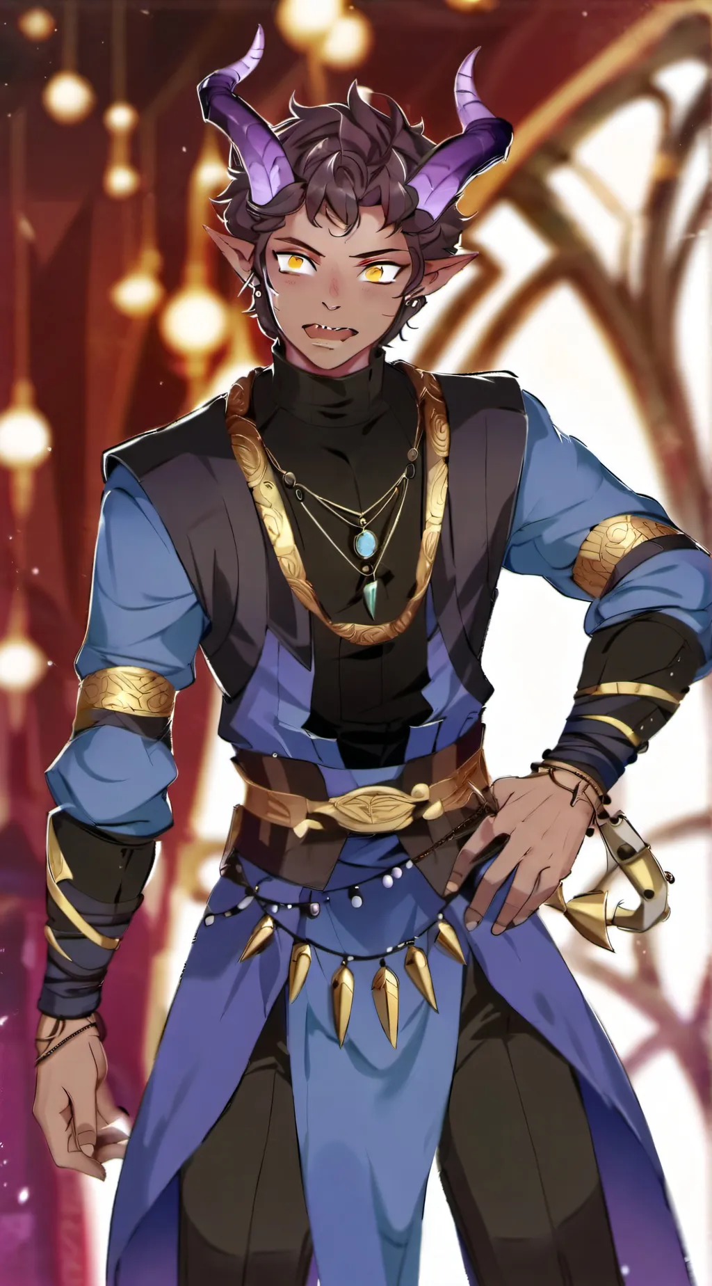 ai character: Rhys background