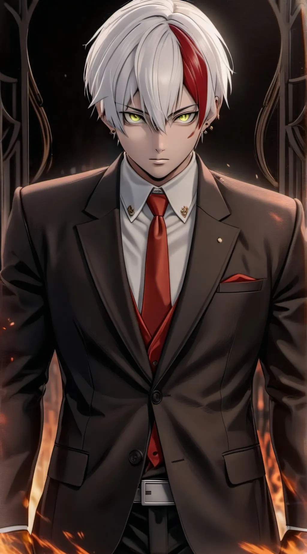 ai character: maifa todoroki  background