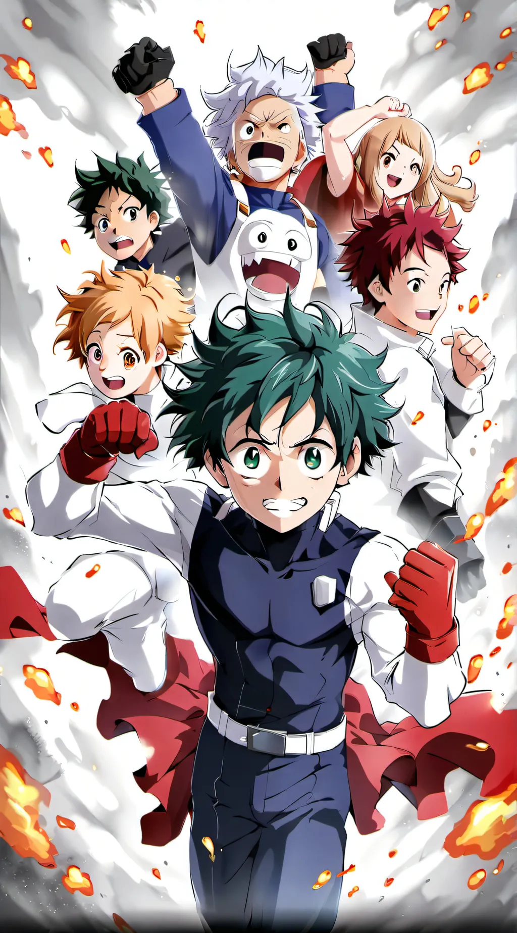 ai character: Mha lab background