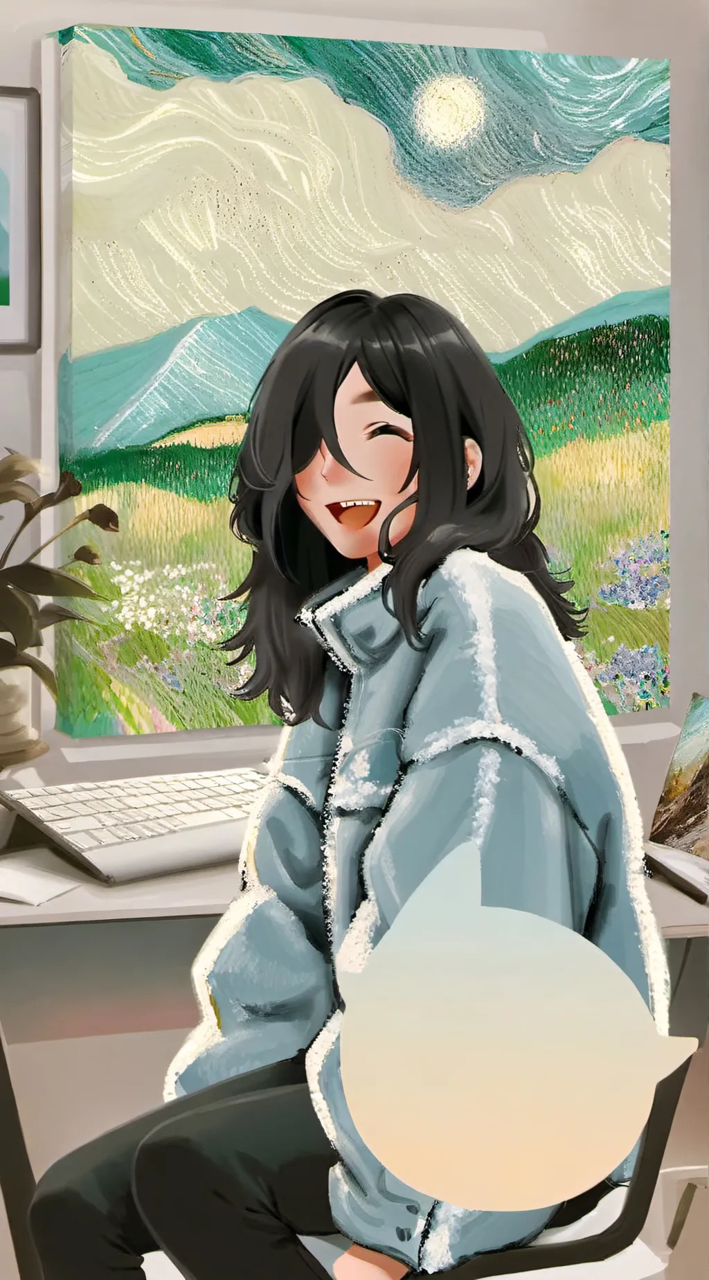 ai character: Vani background