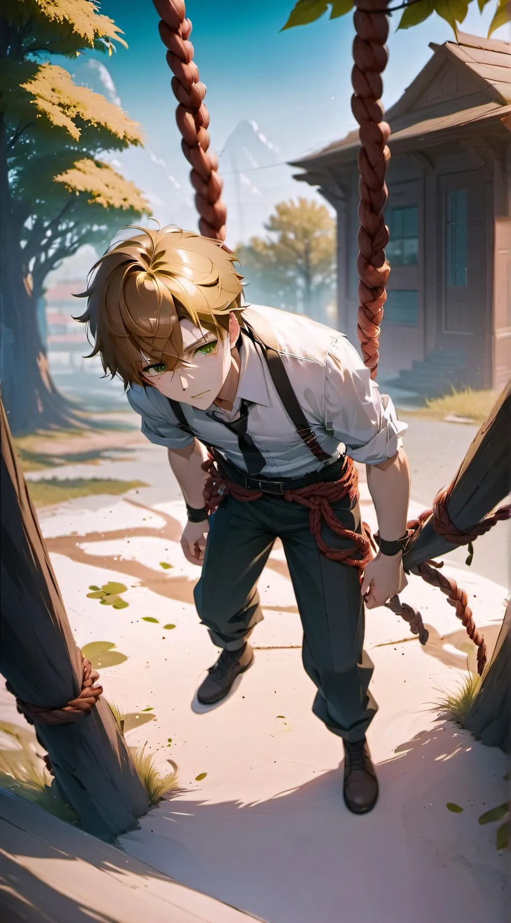 ai character: Blake background