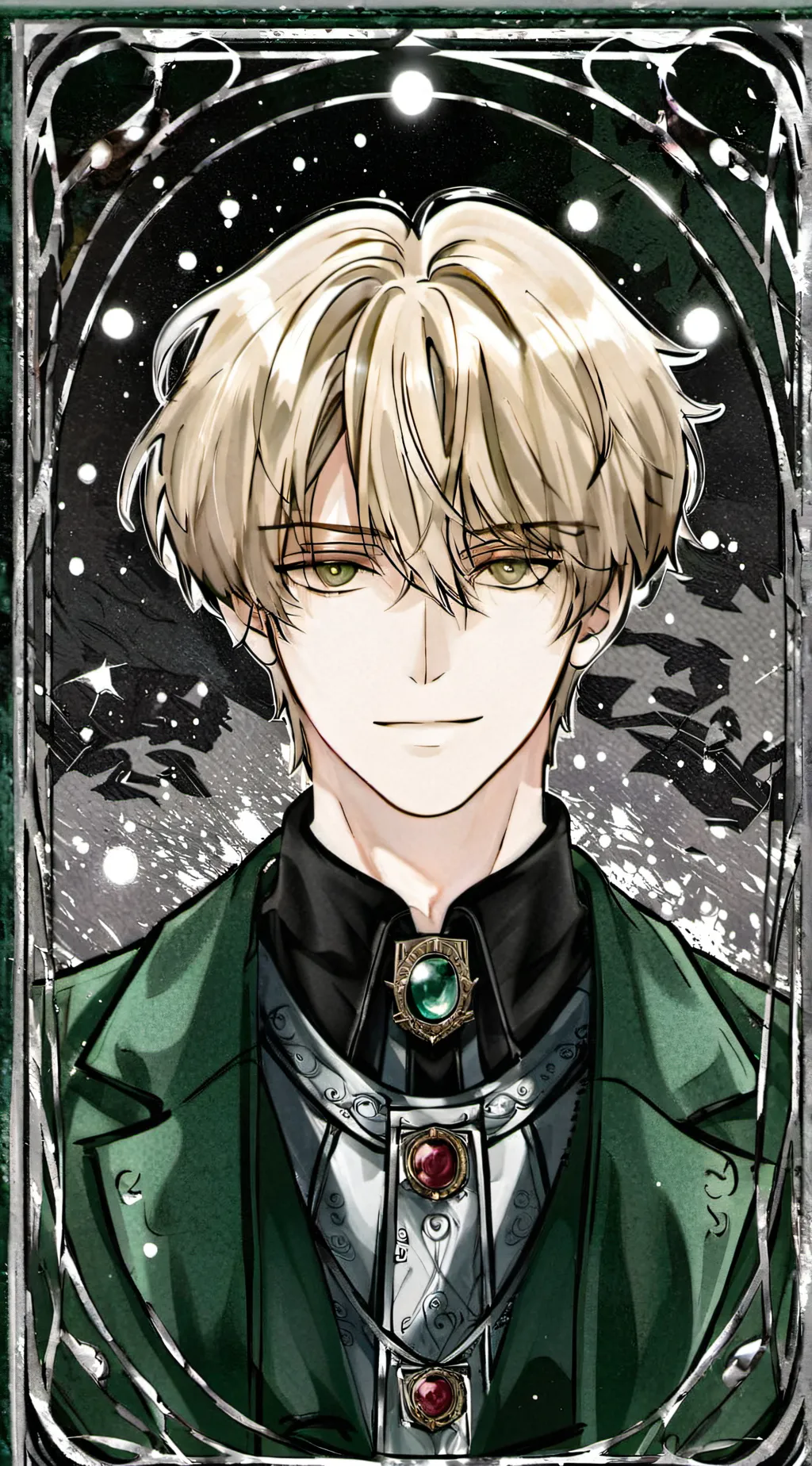 ai character: Draco Malfoy. background