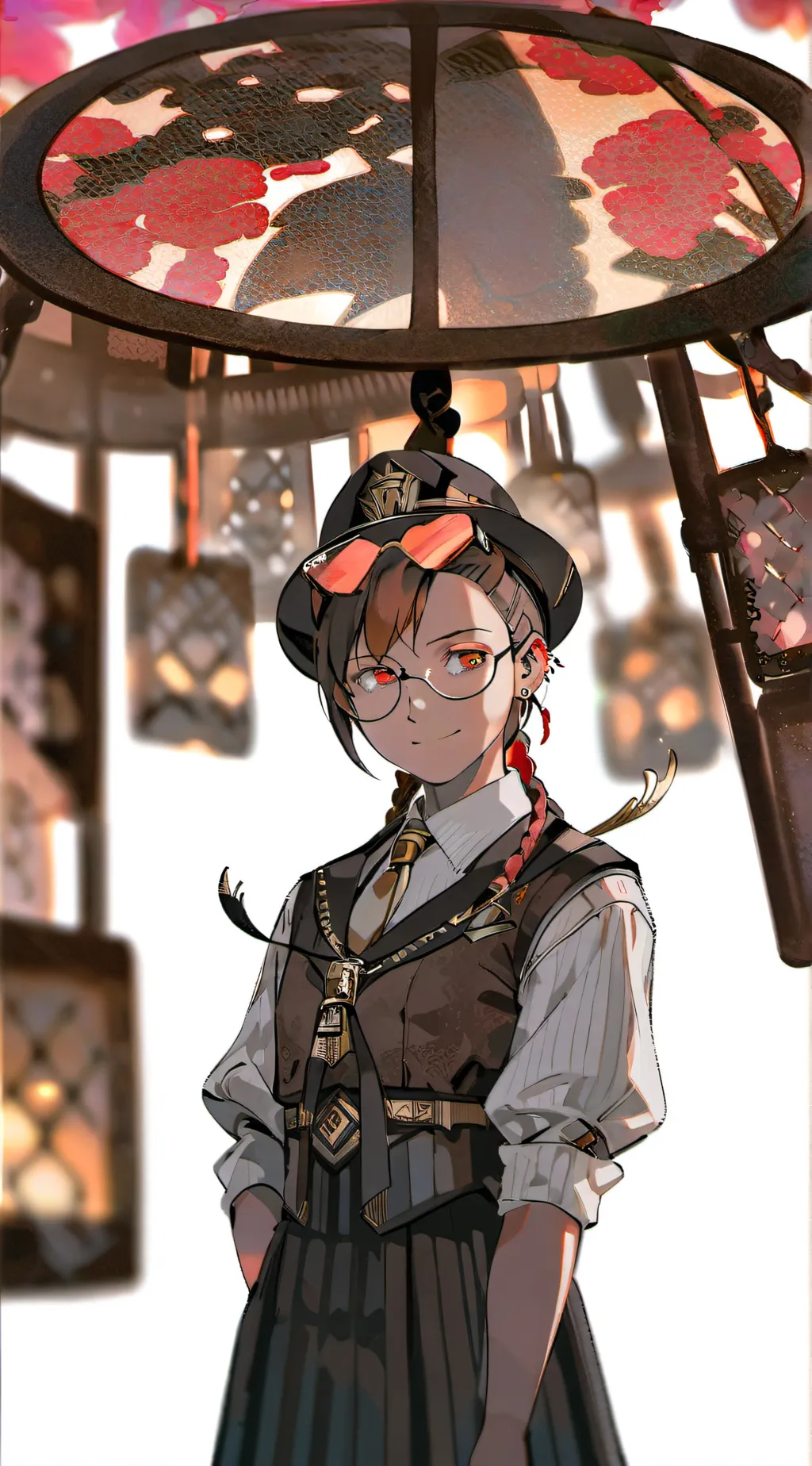 ai character: hanabi  background