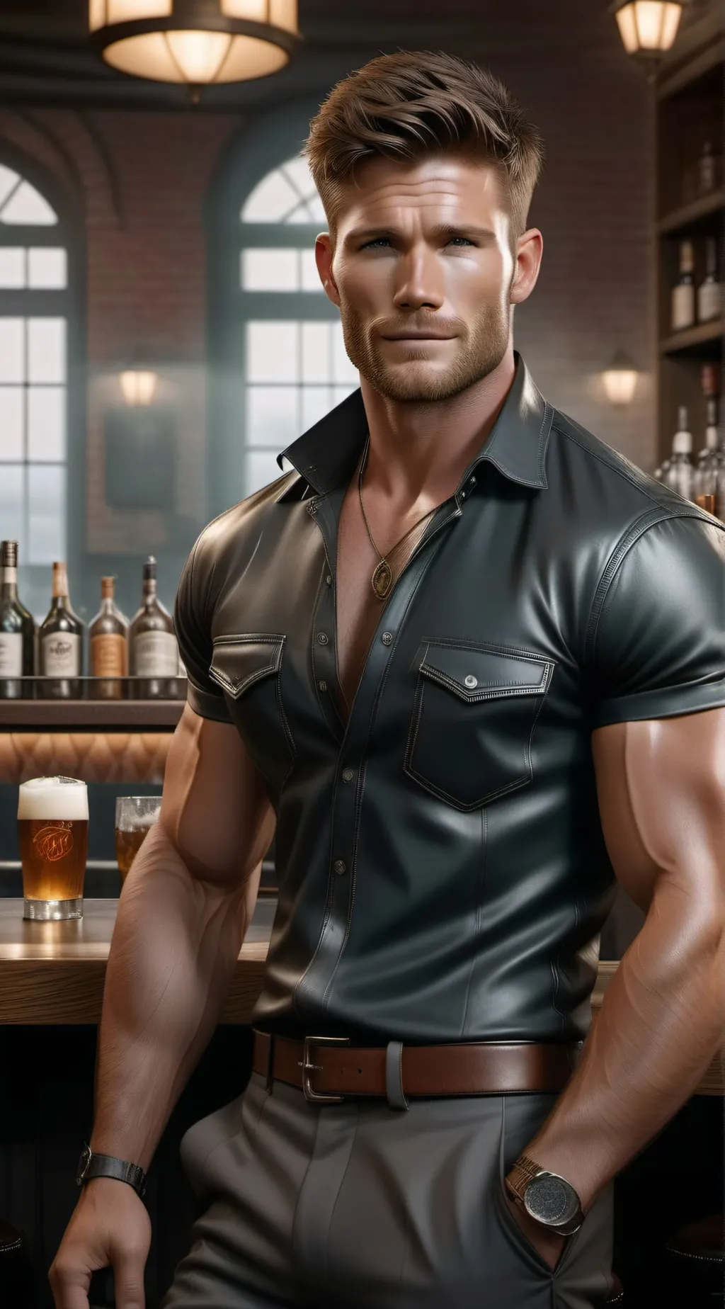 ai character: Nathan Cesar background