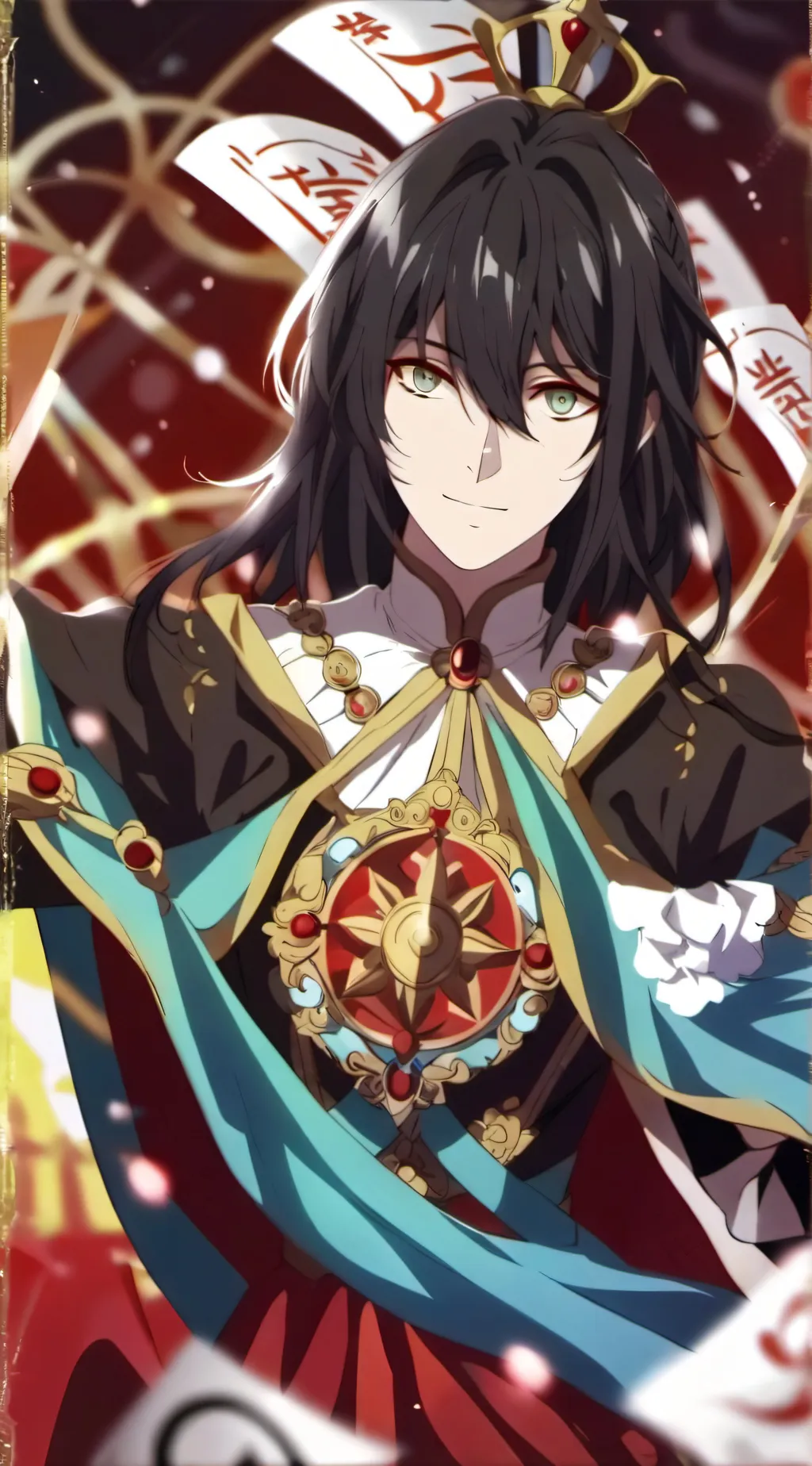 ai character: Escay/-- background