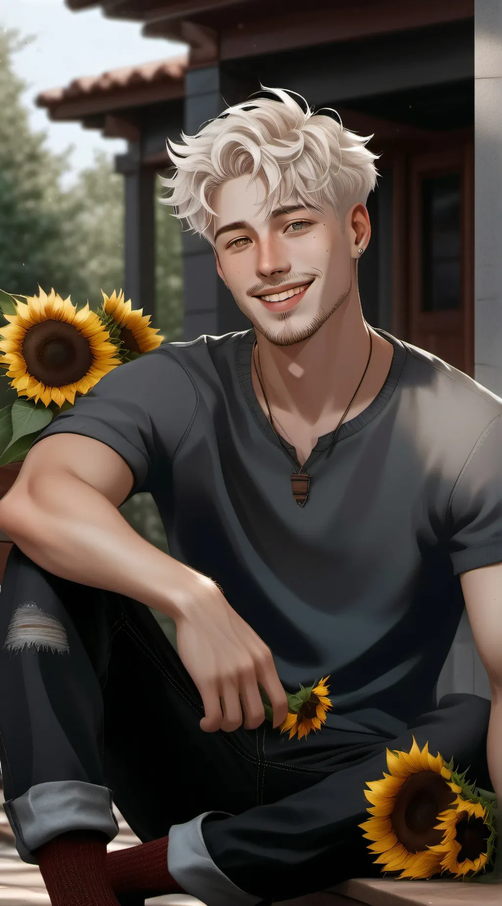 ai character: Ethan background
